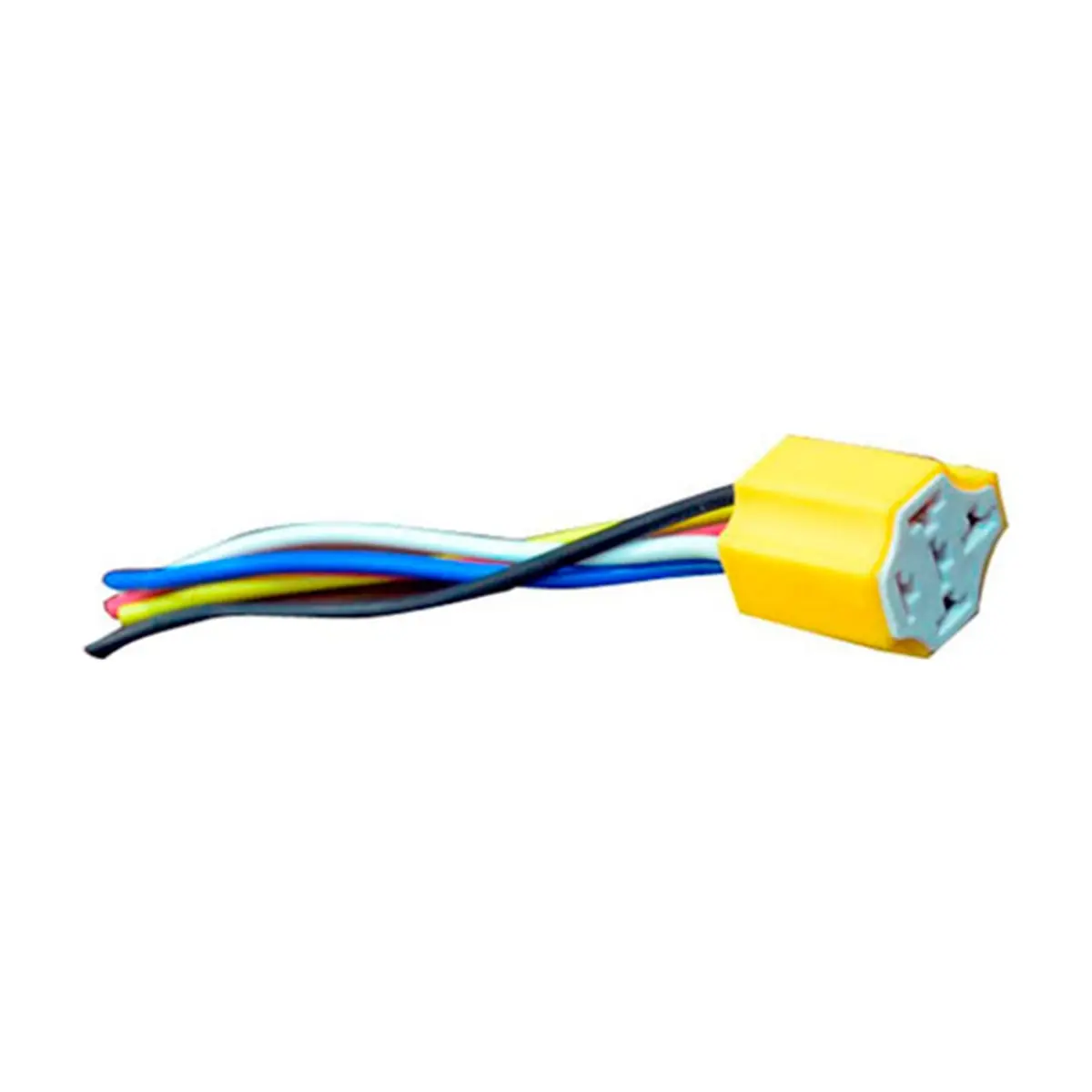 Base de cerámica - conector o socket - para relay de 5 patas Lafa - Thumbnail 2