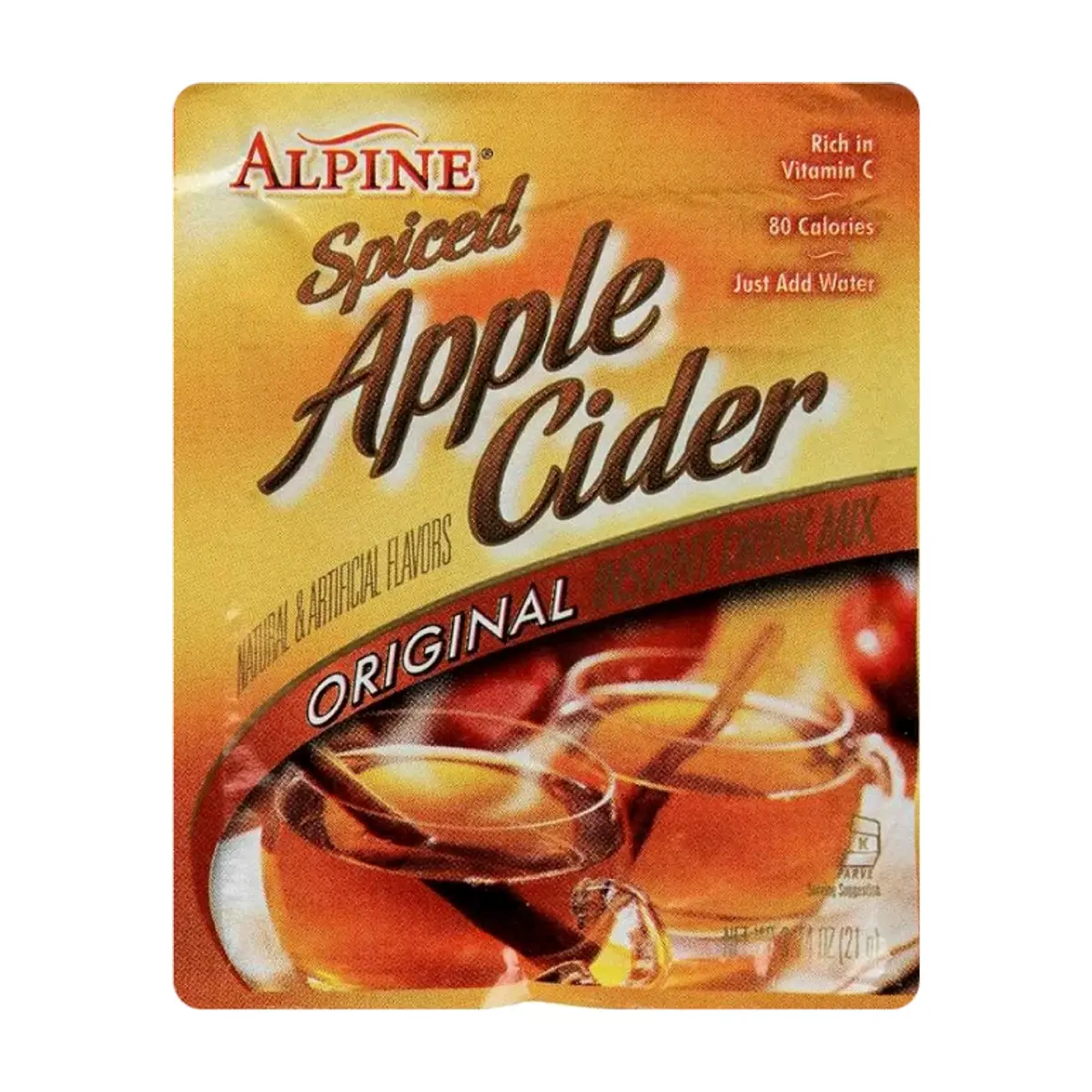Polvo para preparar bebida caliente de manzana con especias Alpine (21 g / 0.74 oz) - Thumbnail 2
