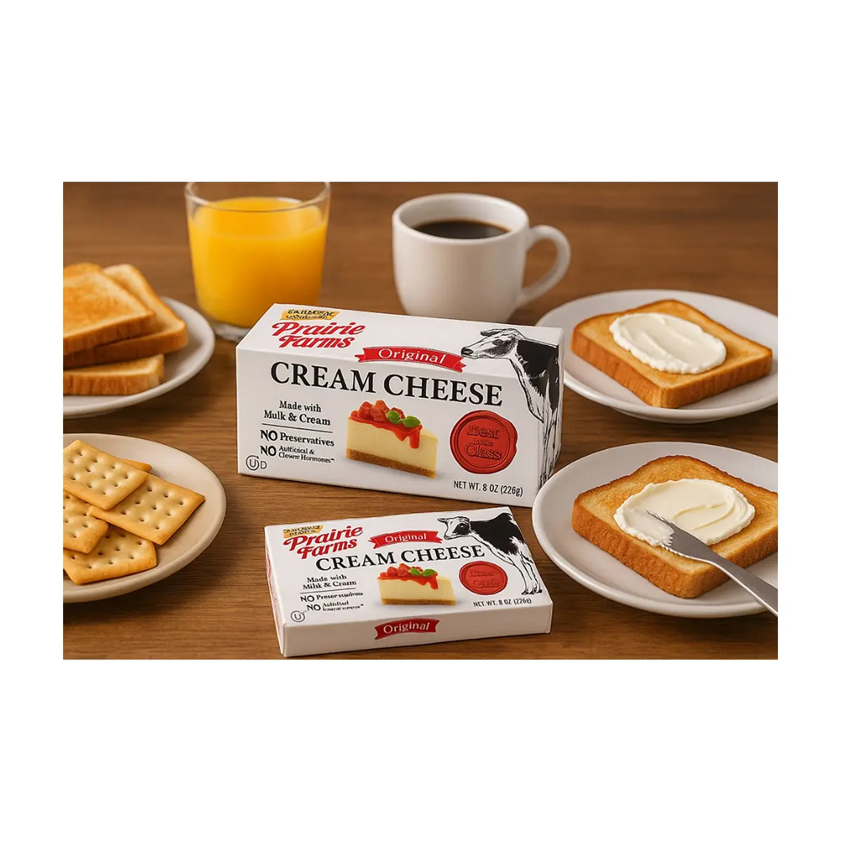 Queso crema Prairie Farms (226 g / 8 oz) - Miniatura 3