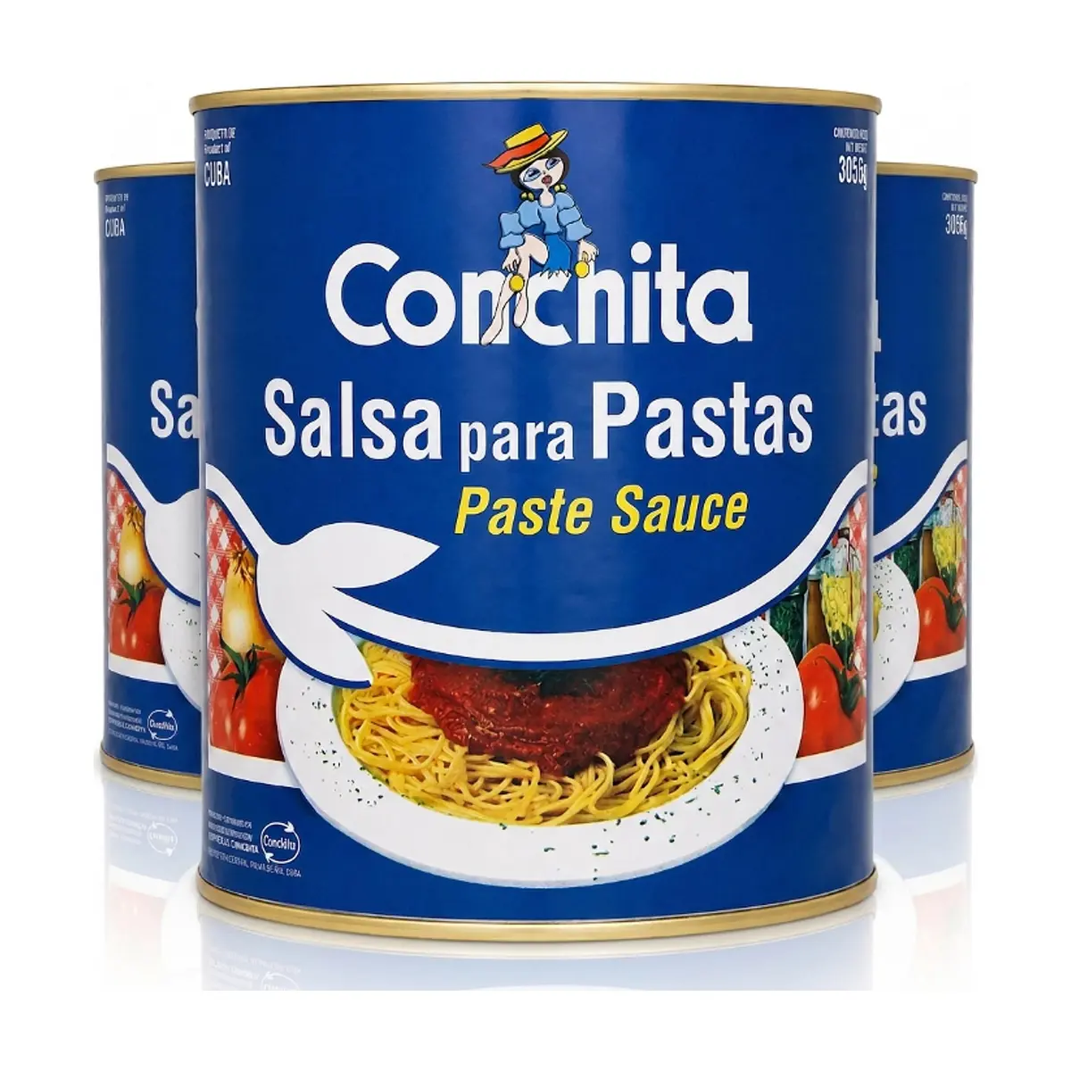 Salsa para pastas Conchita (3 x 3.05 kg / 6.72 lb) - Miniatura 1