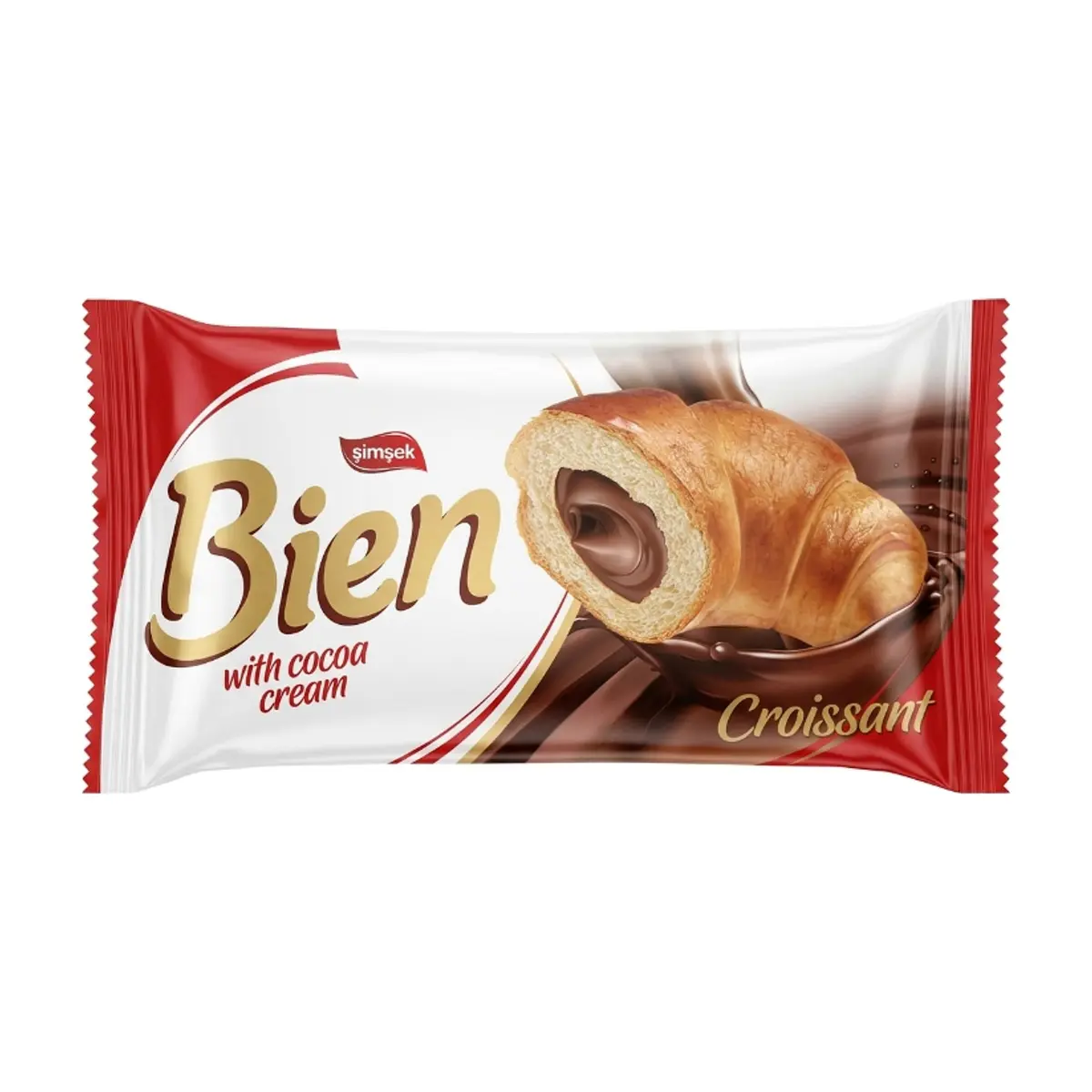 Croissant relleno de crema de cacao Bien Simsek (50 g / 1.76 oz)