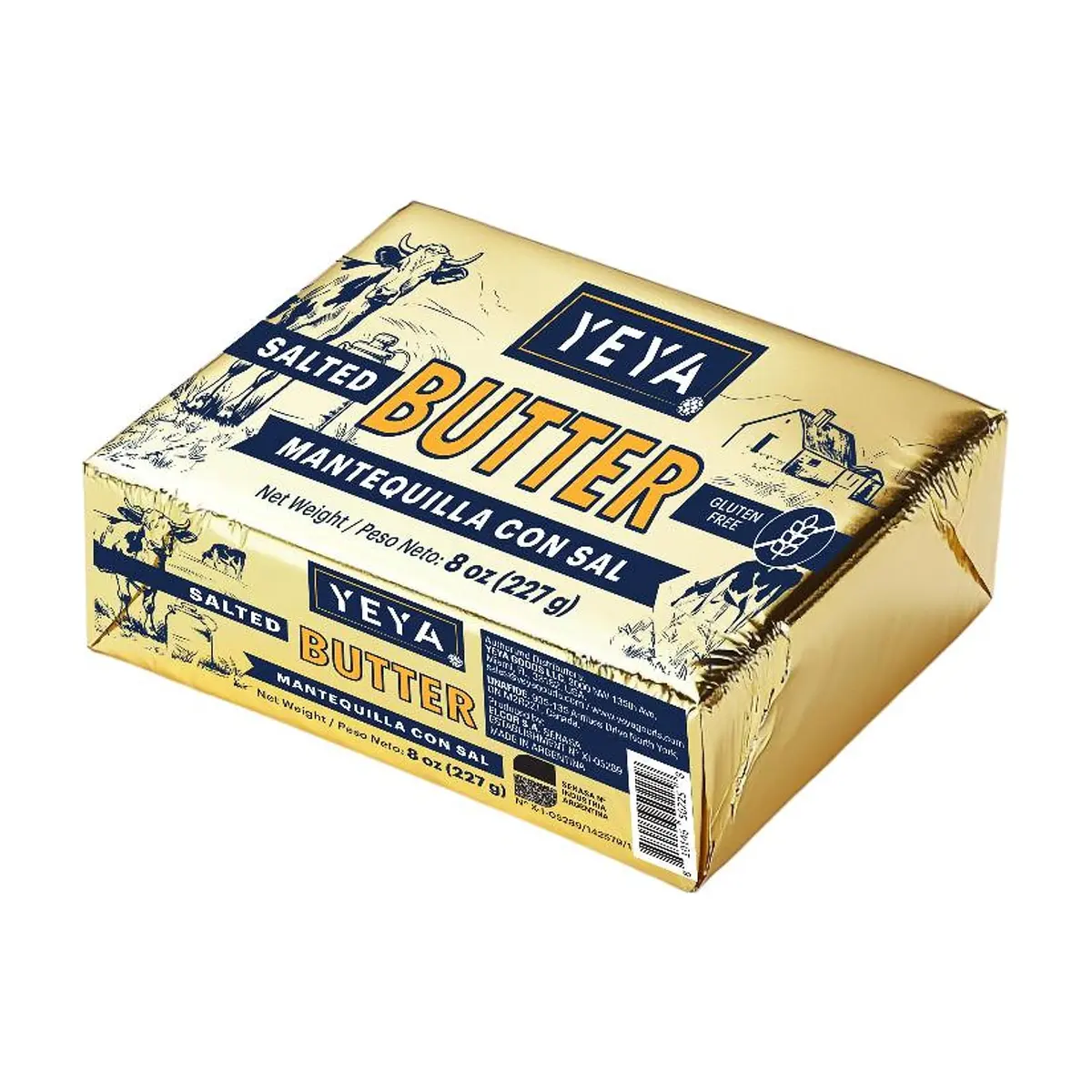 Mantequilla con sal YEYA (227 g / 8 oz)