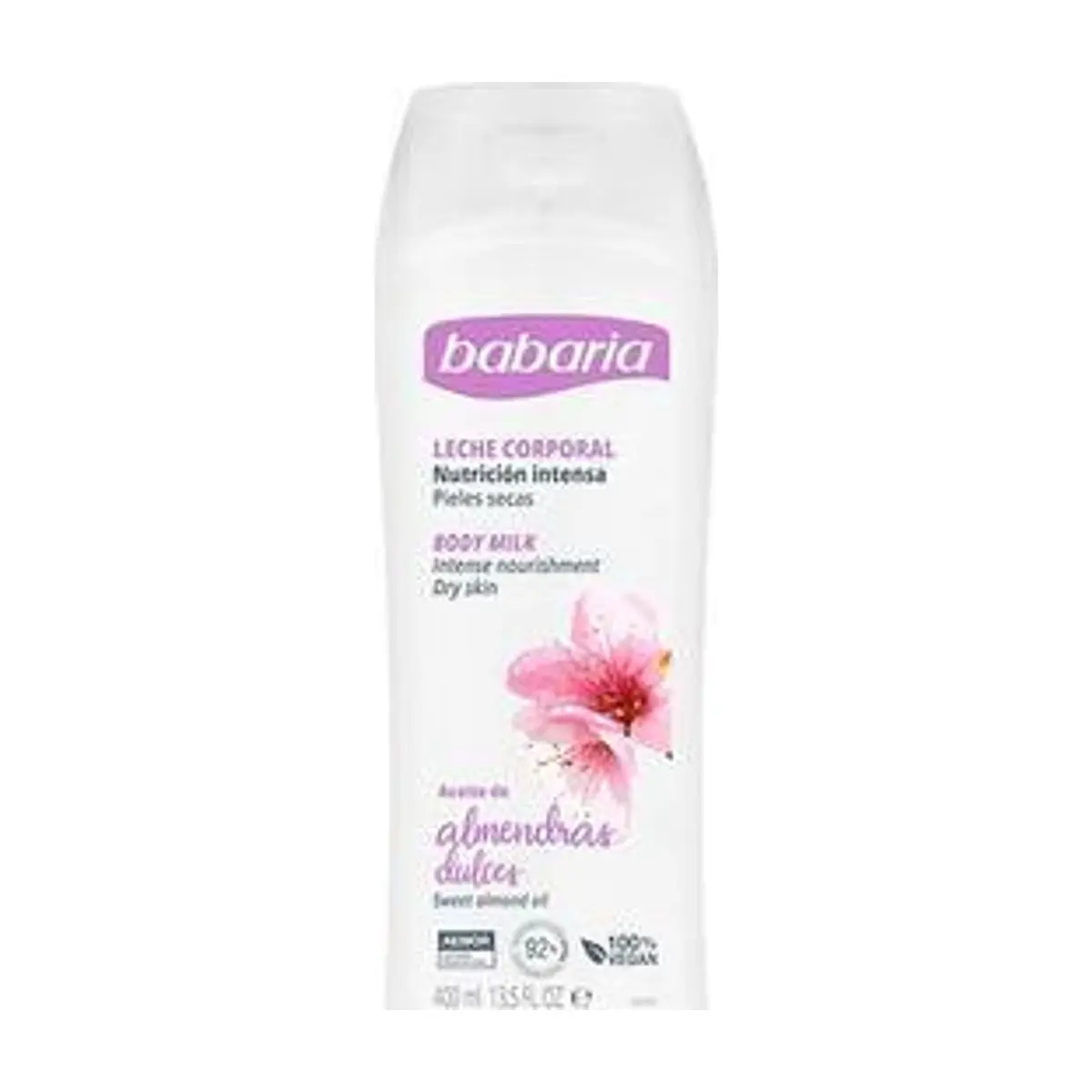 Leche Corporal de Almendras Dulces (400ml) BABARIA