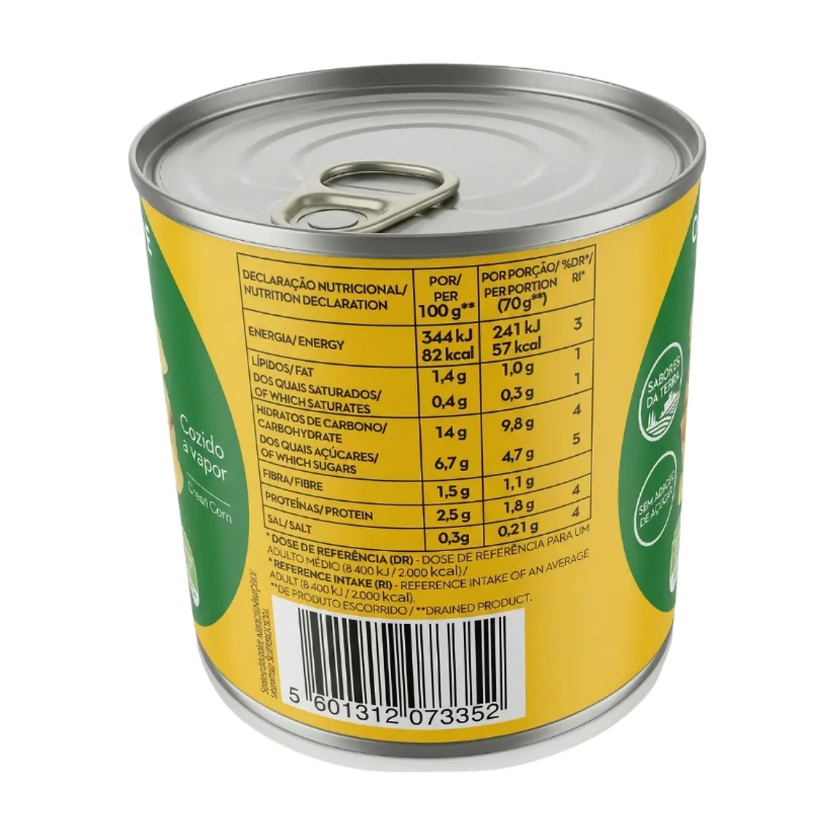 Maíz dulce, sin gluten, Continente (300 g / 10.58 oz) - Thumbnail 3