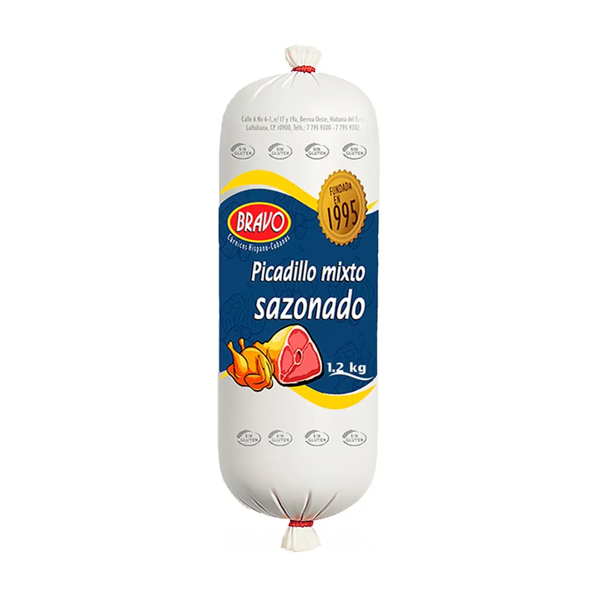 Picadillo mixto sazonado Bravo (1.2 kg / 2.64 lb)