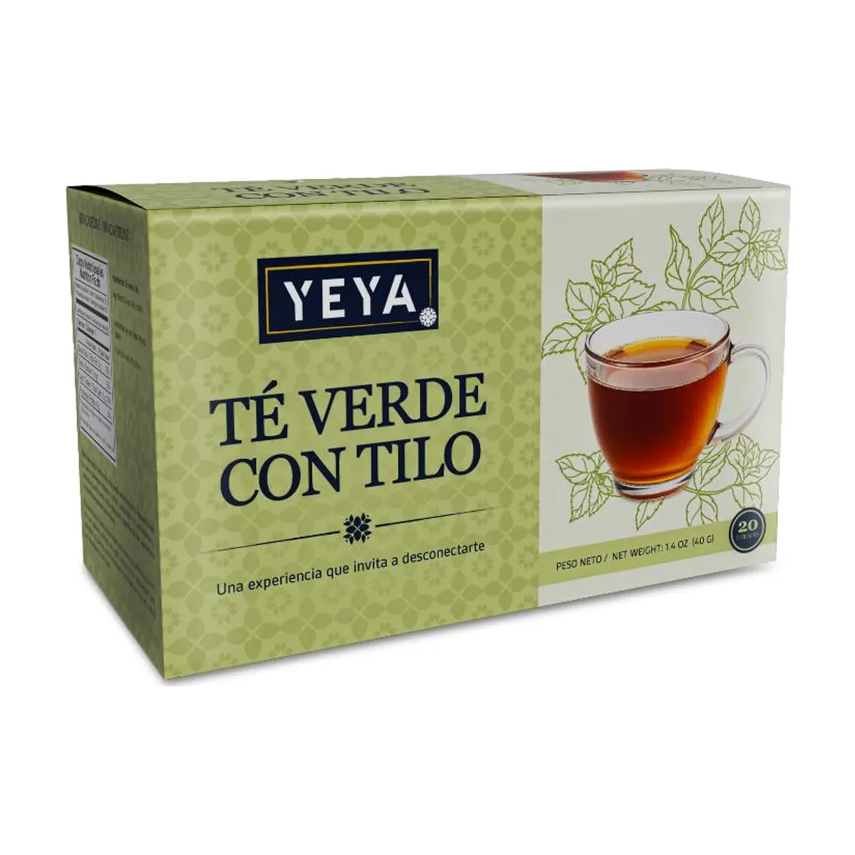 Té verde con tilo YEYA (40 g / 1.4 oz) - Thumbnail 4
