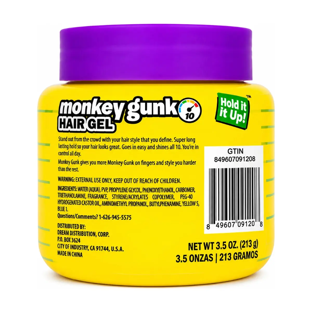 Gel para el cabello Monkey Gunk (213 g / 7.5 oz) - Thumbnail 2