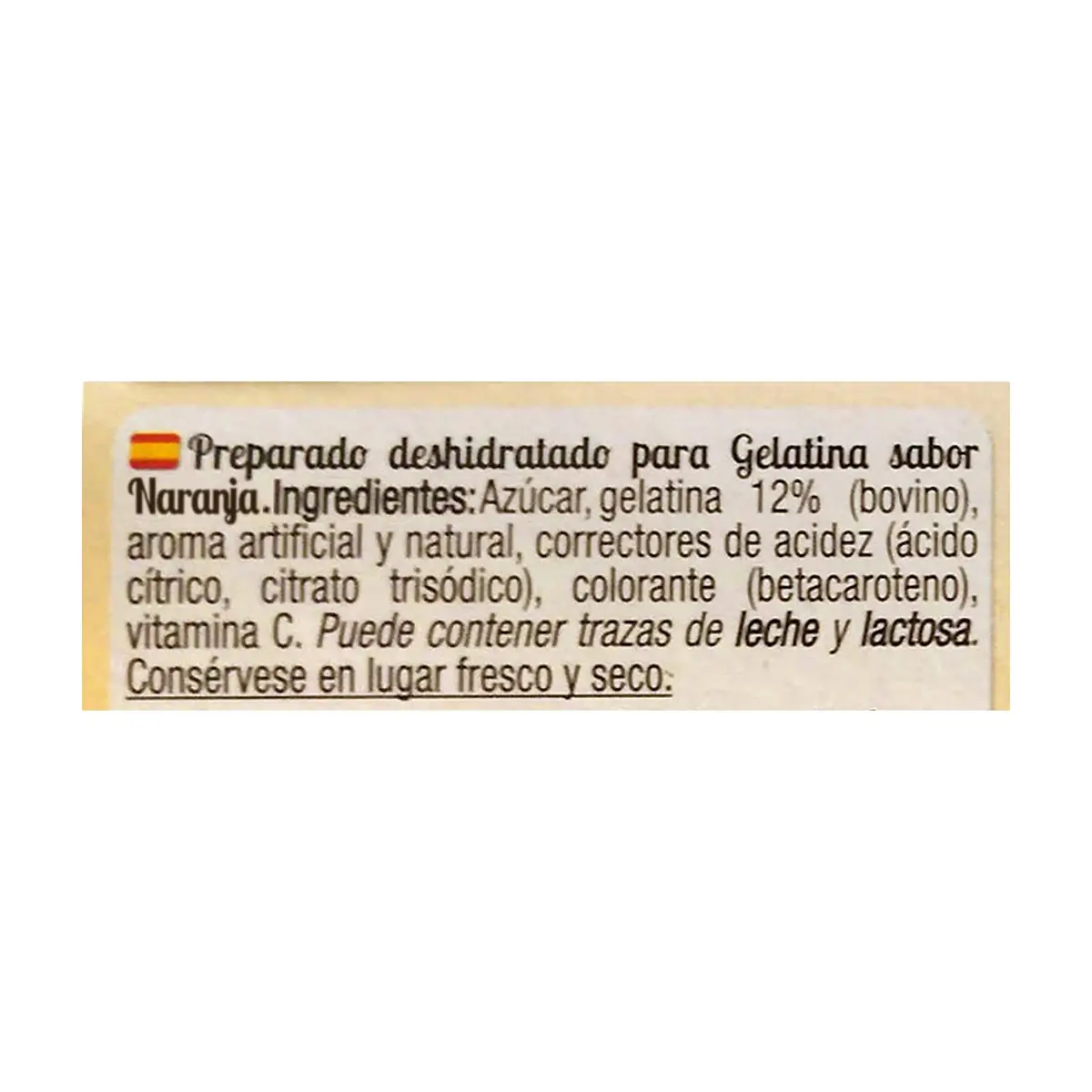 Gelatina sabor naranja Calnort (170 g / 6 oz) - Thumbnail 3