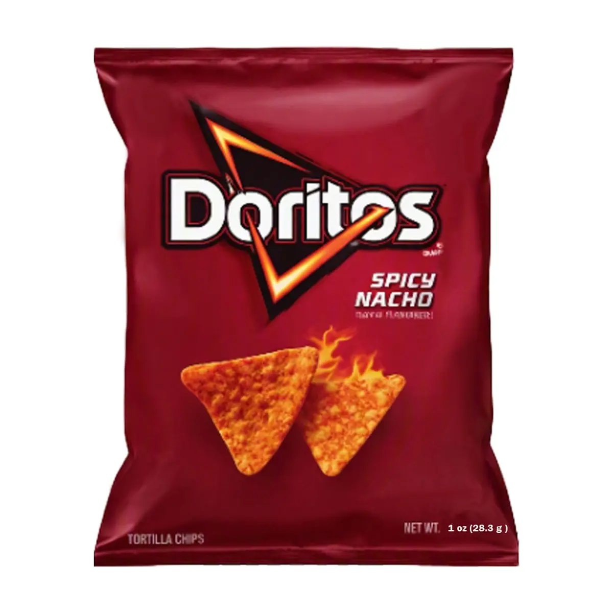 Nacho sabor picante Doritos (28.3 g / 1 oz) - Miniatura 1