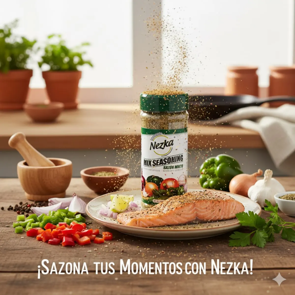 Sazón mixto hierbas y especias Nezka (250 g / 8.81 oz) - Thumbnail 5