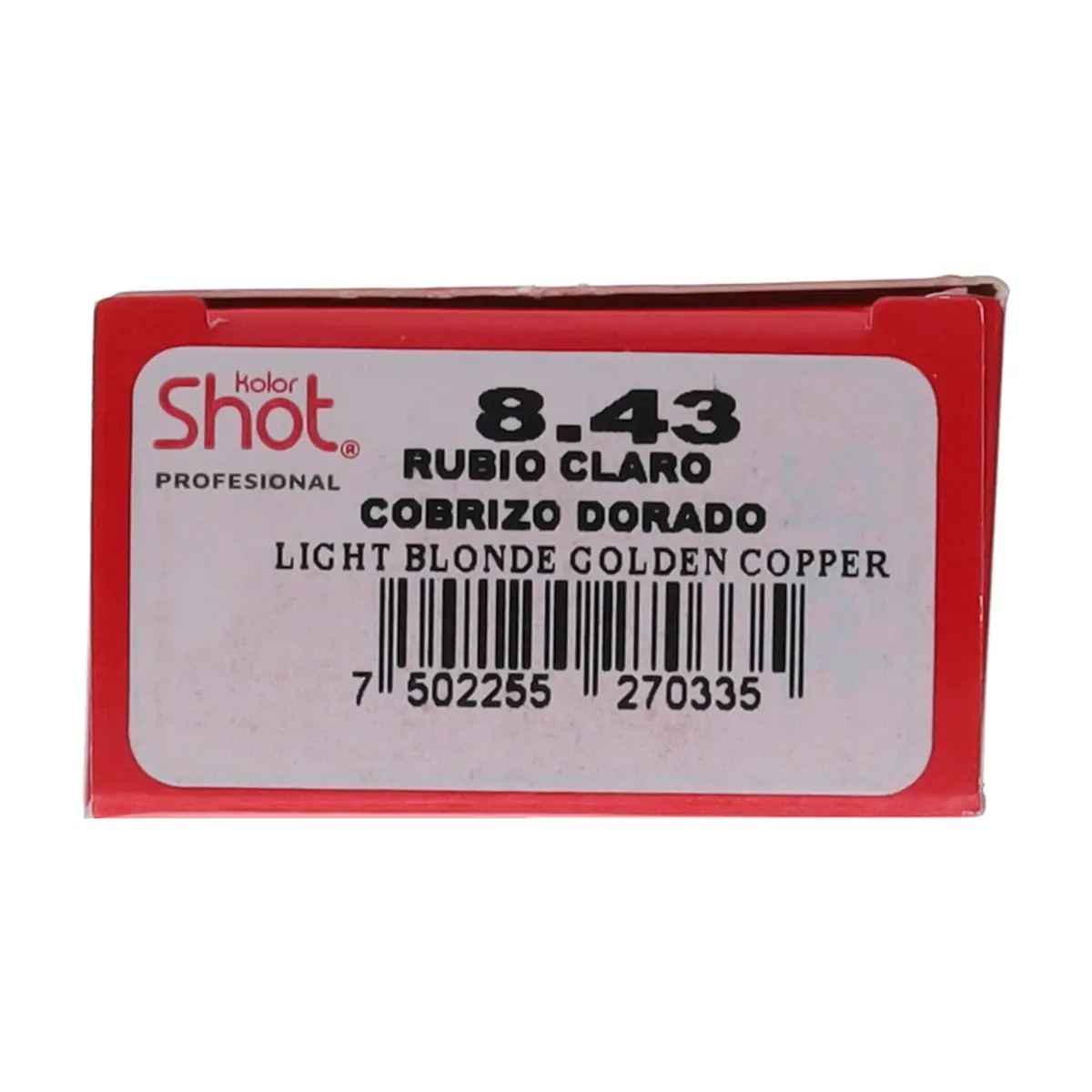 Tinte en crema rubio claro cobrizo dorado 8.43 Kolor Shot (90 g / 3.17 oz) - Miniatura 5
