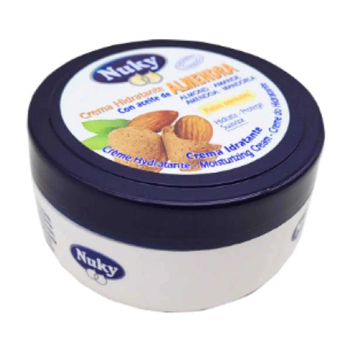 Crema hidratante con aceite de almendra Nuky (200 ml) - Thumbnail 4