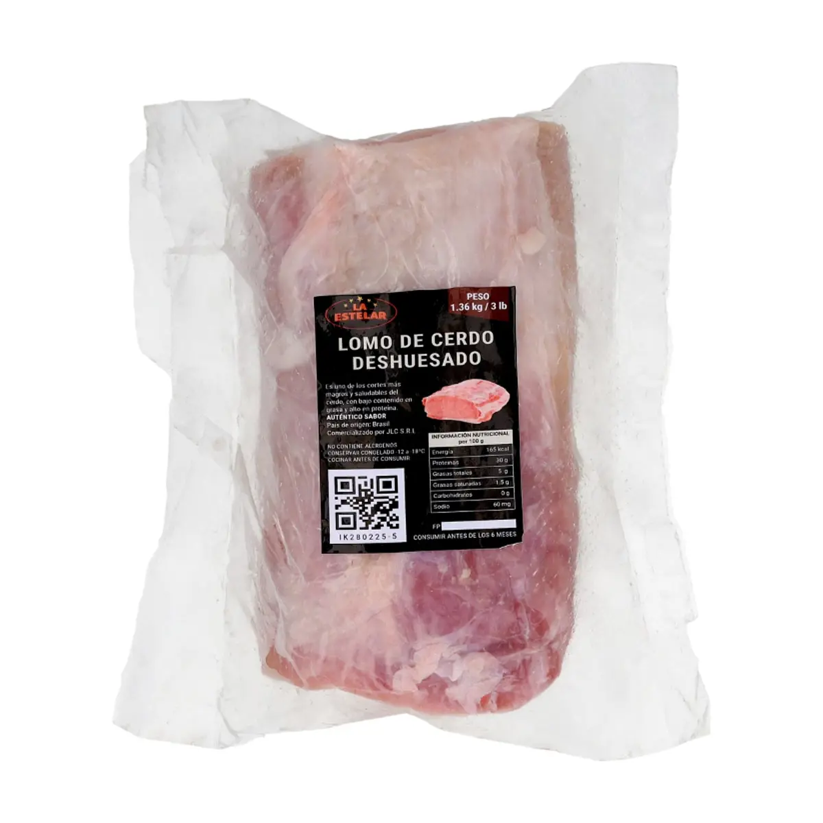 Lomo de cerdo deshuesado La Estelar (1.36 kg / 3 lb) - Miniatura 2
