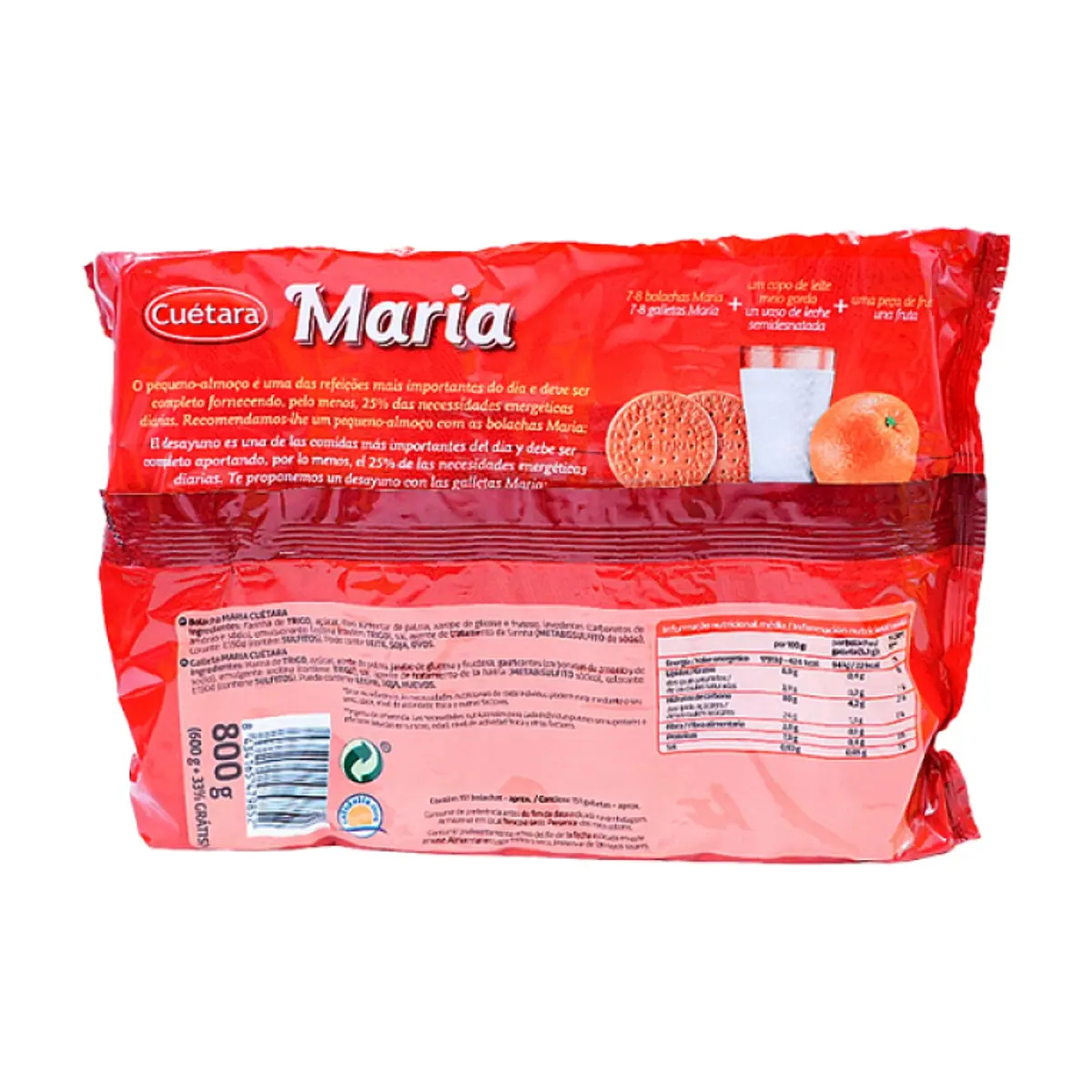 Galletas maría Cuétara (800 g / 1.76 lb) - Thumbnail 2