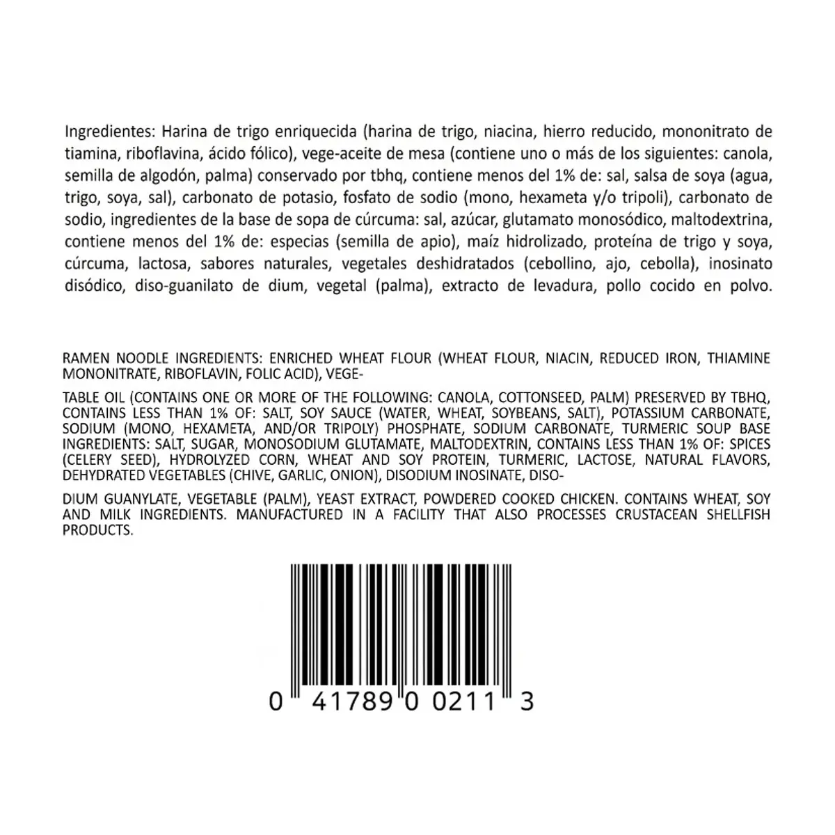 Sopa de fideos sabor a pollo Maruchan (85 g / 3 oz) - Miniatura 14