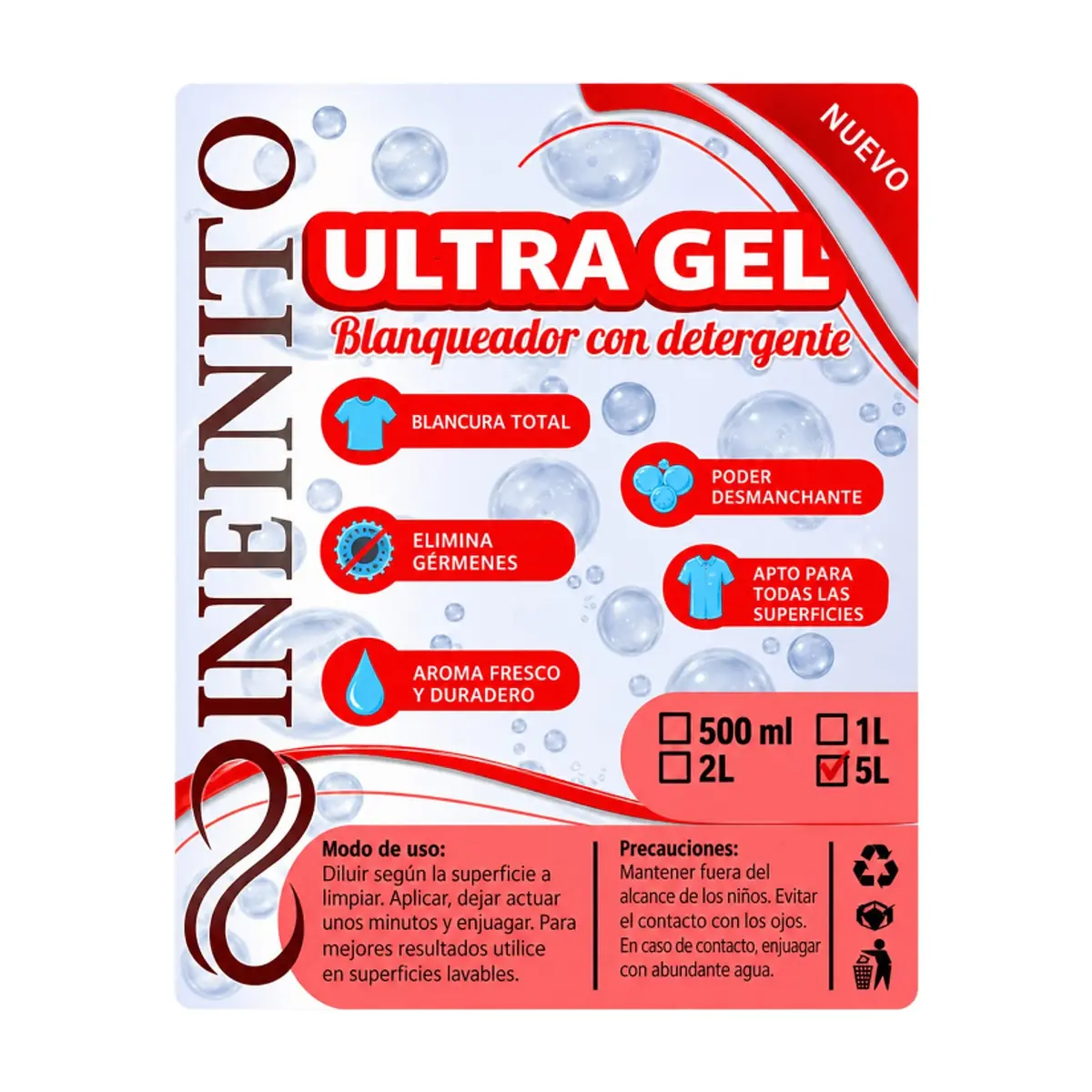 Ultra gel Infinito (5 L) - Miniatura 3