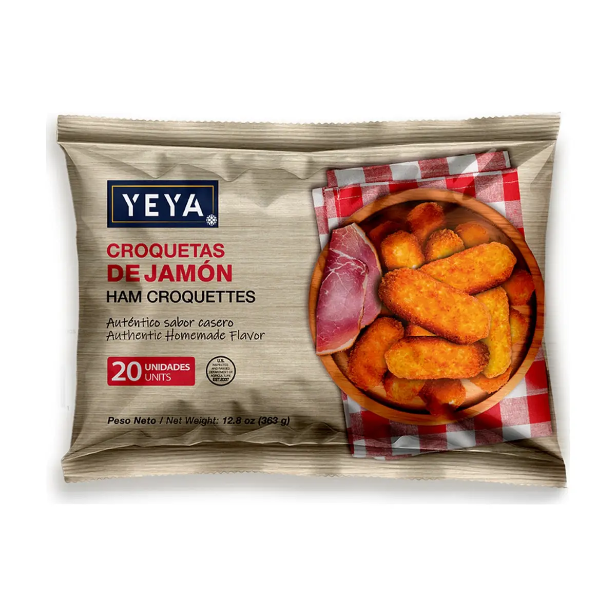 Croquetas de jamón YEYA (363 g / 12.8 oz)