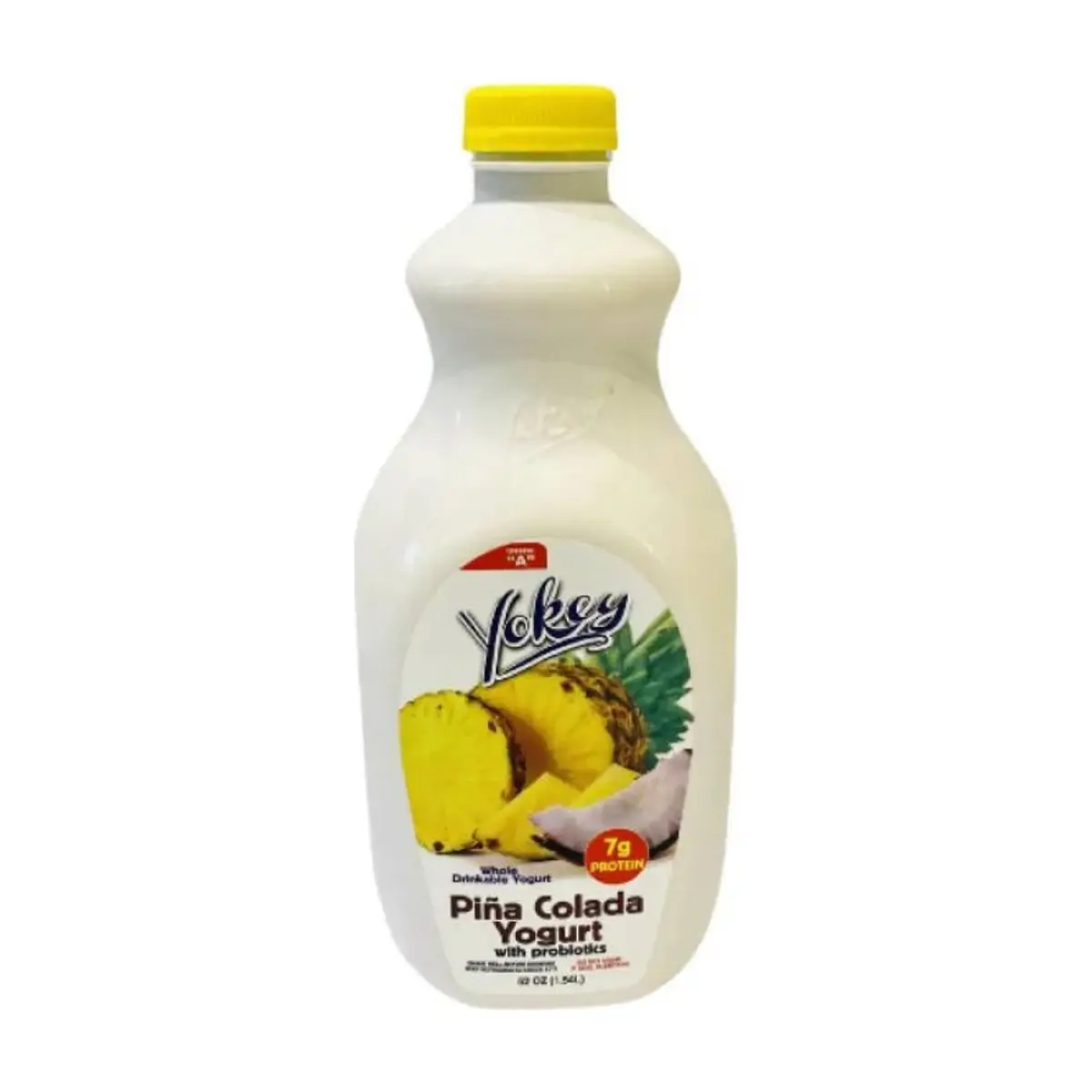 Yogurt de piña colada con probióticos Yokey (1.54 L) - Imagen 1
