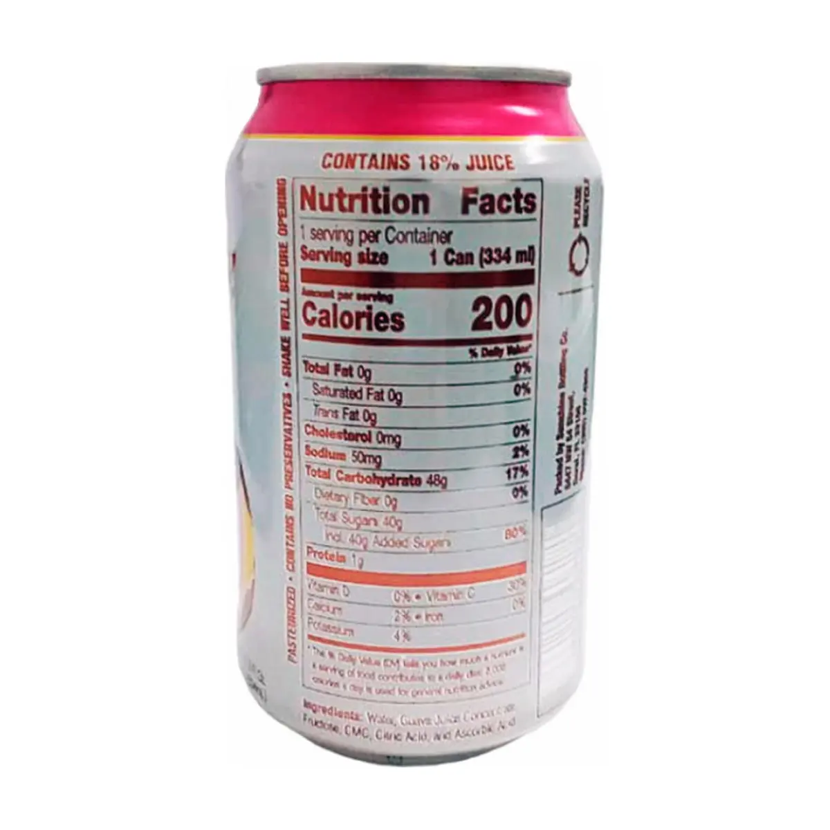 Néctar de guayaba Sunchy (334 ml / 11.3 fl oz) - Thumbnail 5