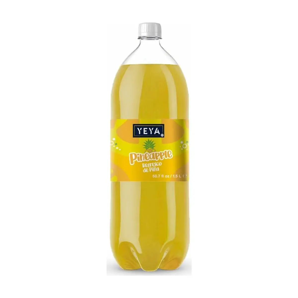 Refresco gaseado de piña YEYA (1.5 L / 50.7 fl oz)
