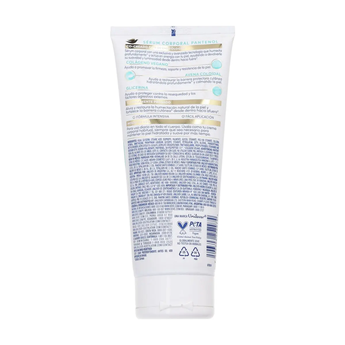 Crema corporal serum con Pantenol Dove (200 ml) - Thumbnail 2