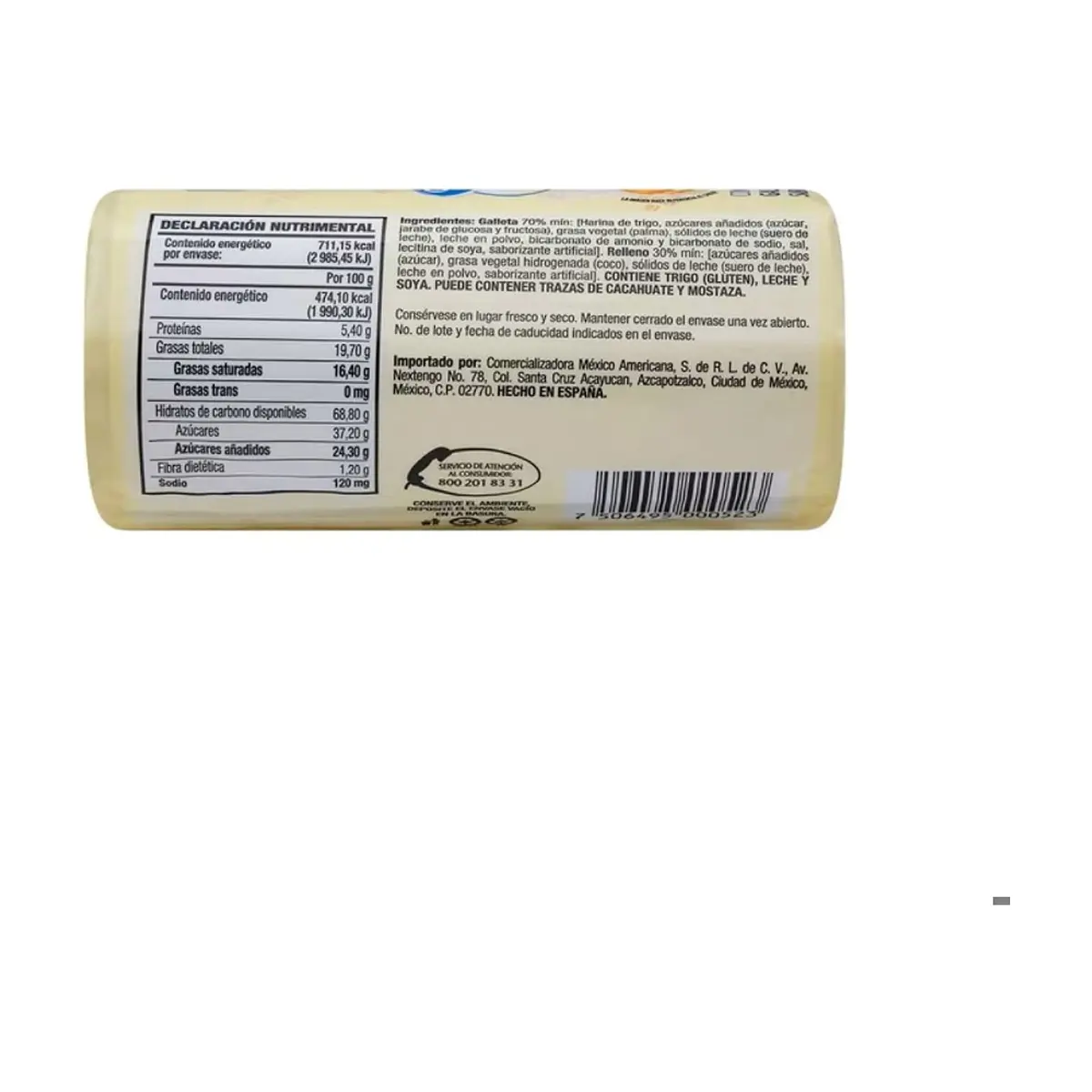 Galleta sándwich con relleno sabor a nata Great Value (150 g / 5.29 oz) - Thumbnail 3