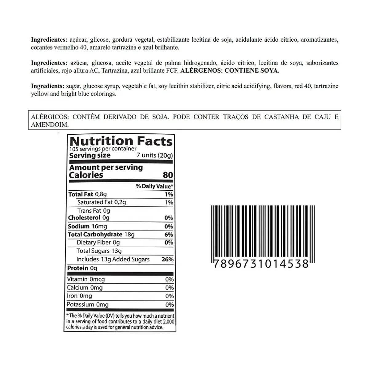 Caramelos masticables de yogurt crema surtidos Pietrobon (300 g / 10.6 oz) - Thumbnail 3