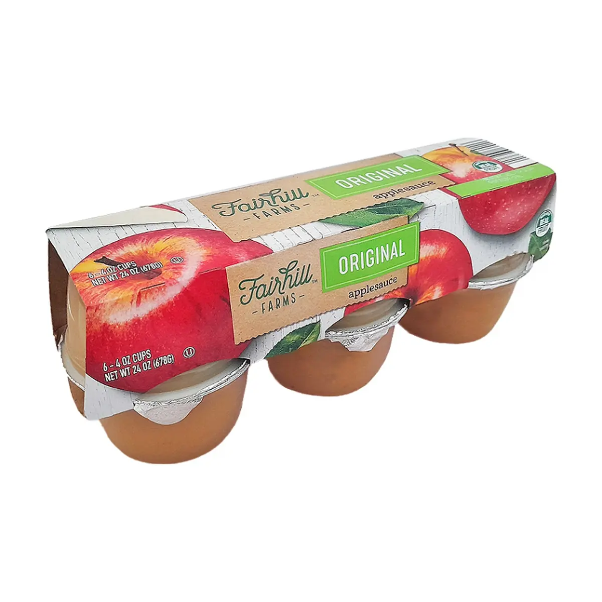 Puré de manzana Original Fair Hill Farms (678 g / 24 oz)