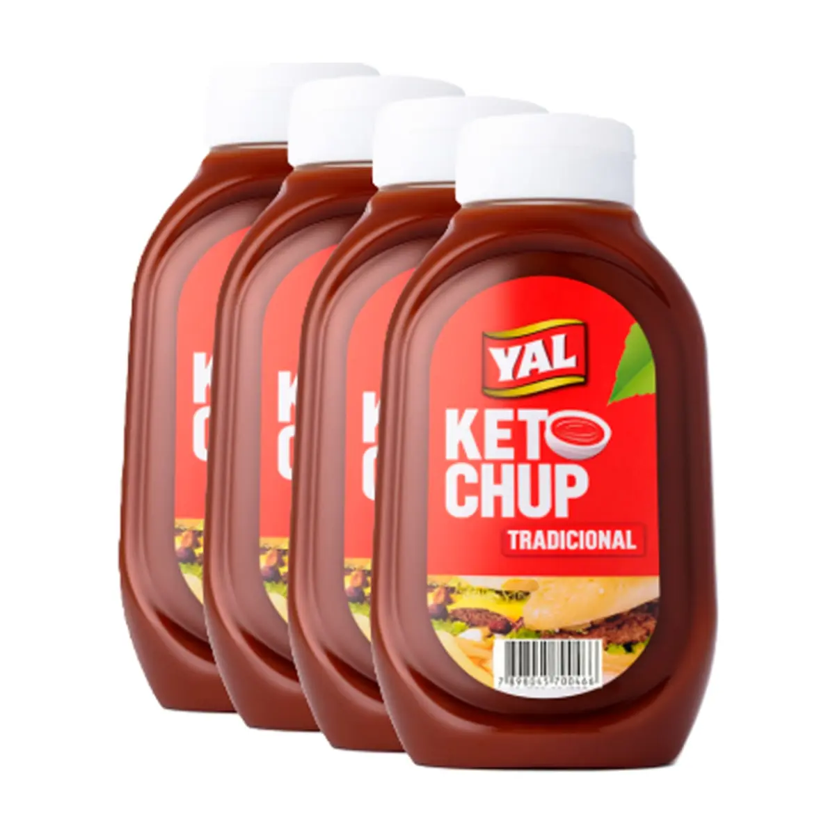 Ketchup tradicional Val (4 x 400 g / 14.11 oz)