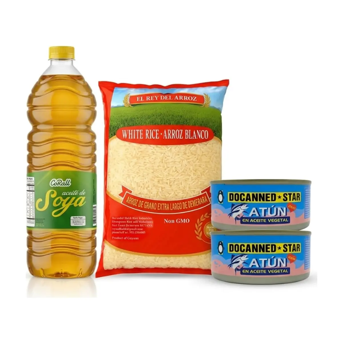 Combo de Atún + Arroz + Aceite