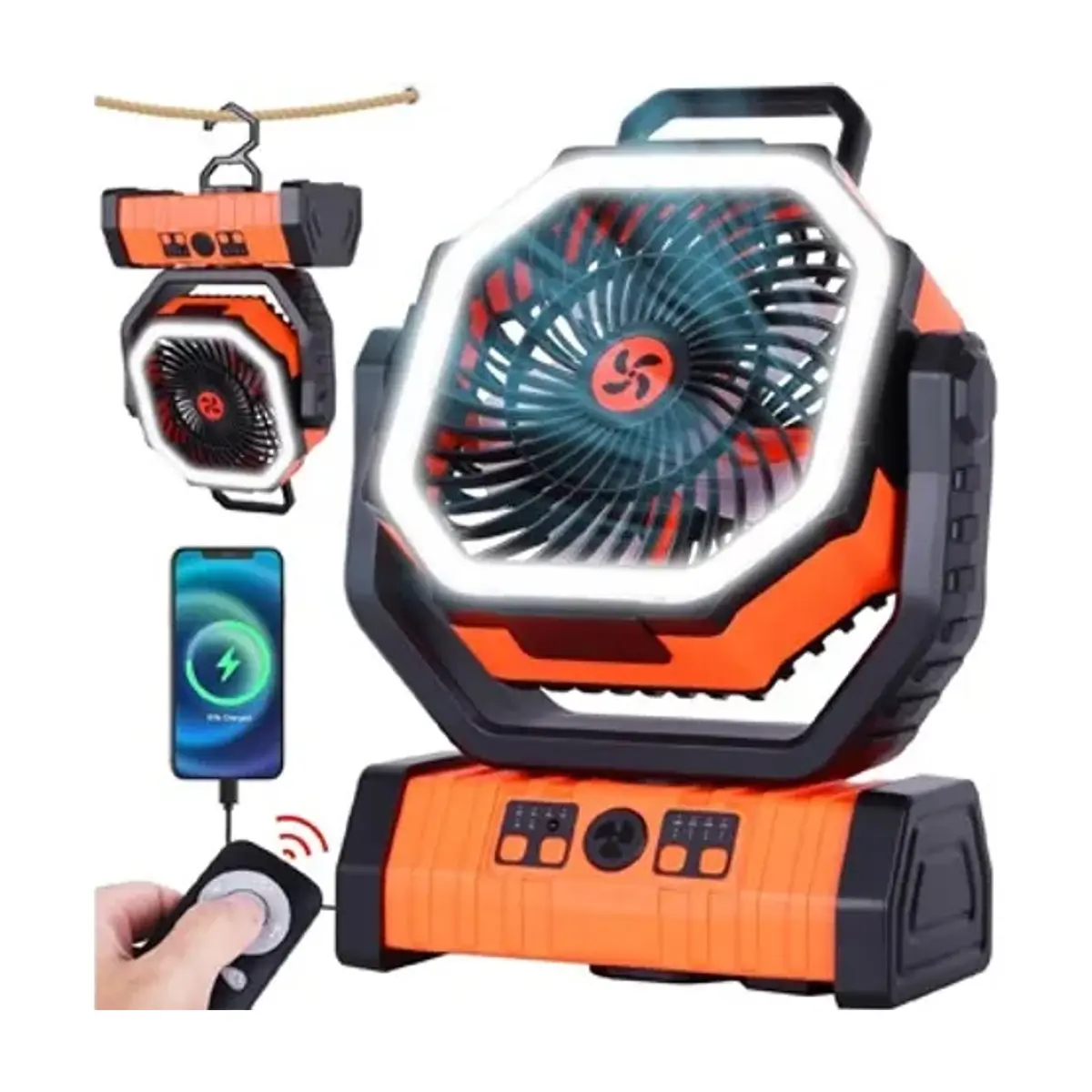 Ventilador Recargable 20000 mAh