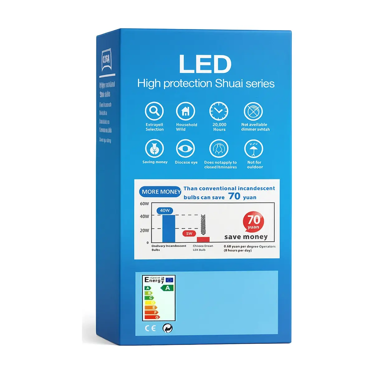 Bombillo LED 10 W Silver Light Shuai - Thumbnail 3