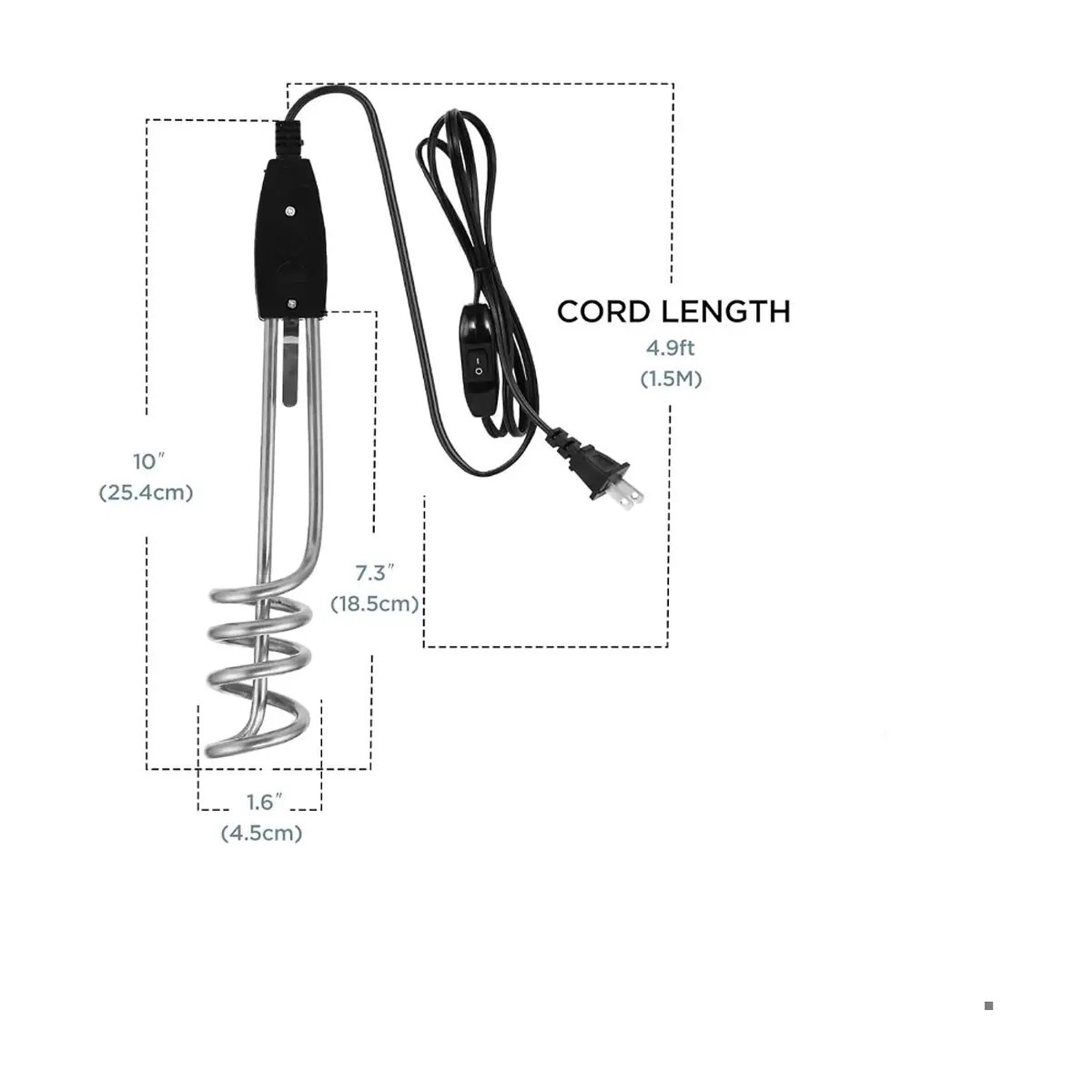 Calentador electrico 120 V / 60 HZ Saco 04-FR-34181 - Thumbnail 2