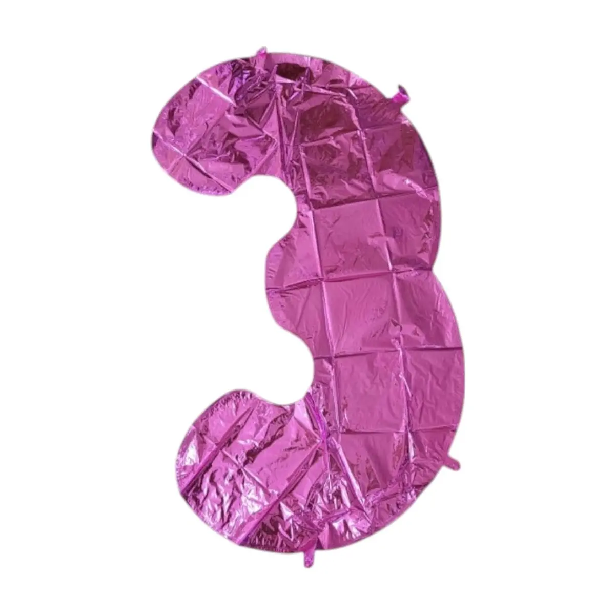 Globo rosado número 3 Balloon (32 pulgadas) - Thumbnail 2