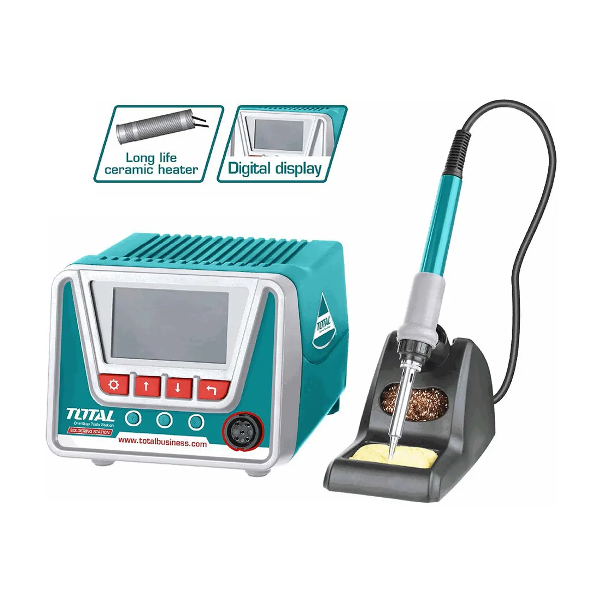 Soldador eléctrico UTET160923 Total Tools - Thumbnail 2