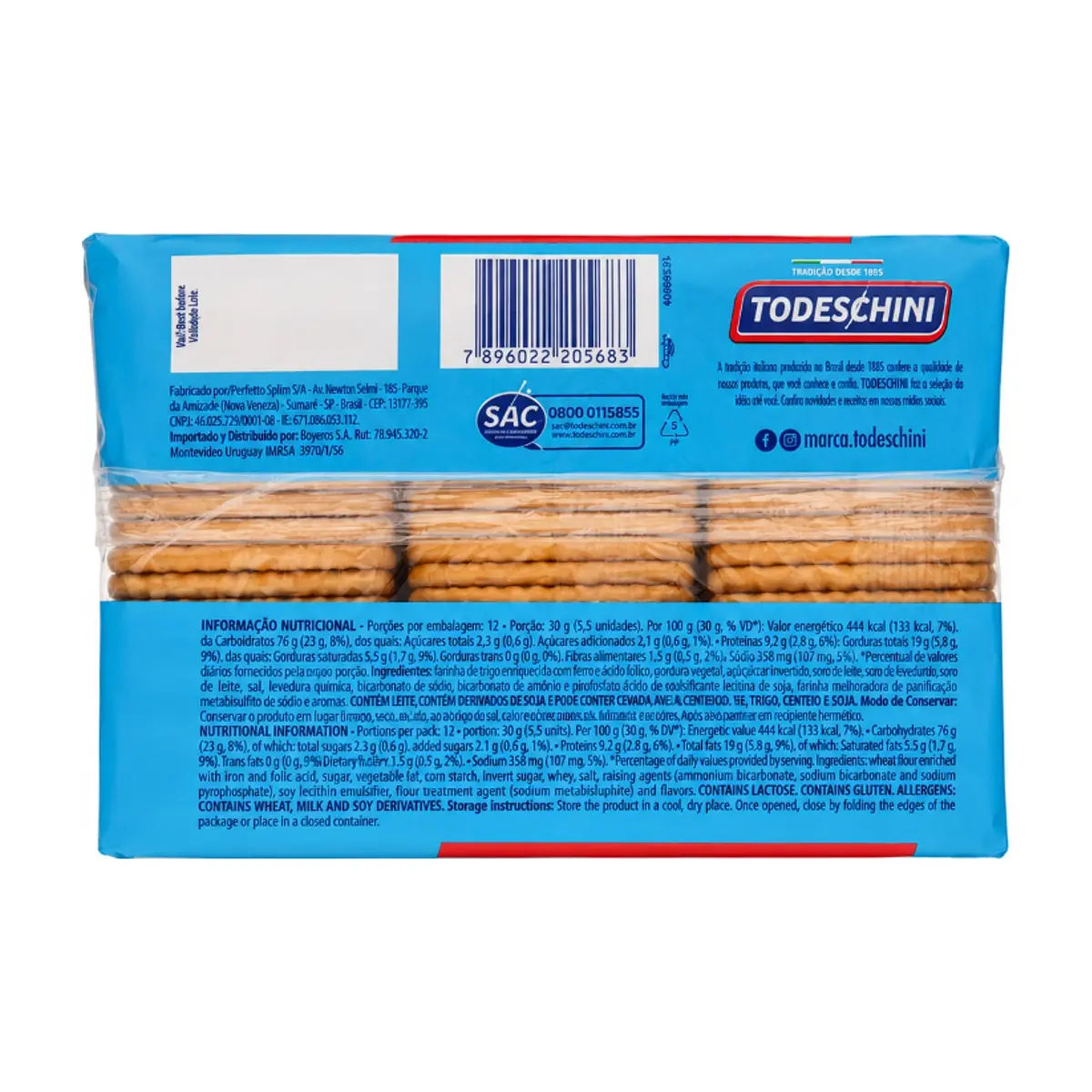 Galletas de leche Todeschini (360 g / 12 oz) - Thumbnail 6