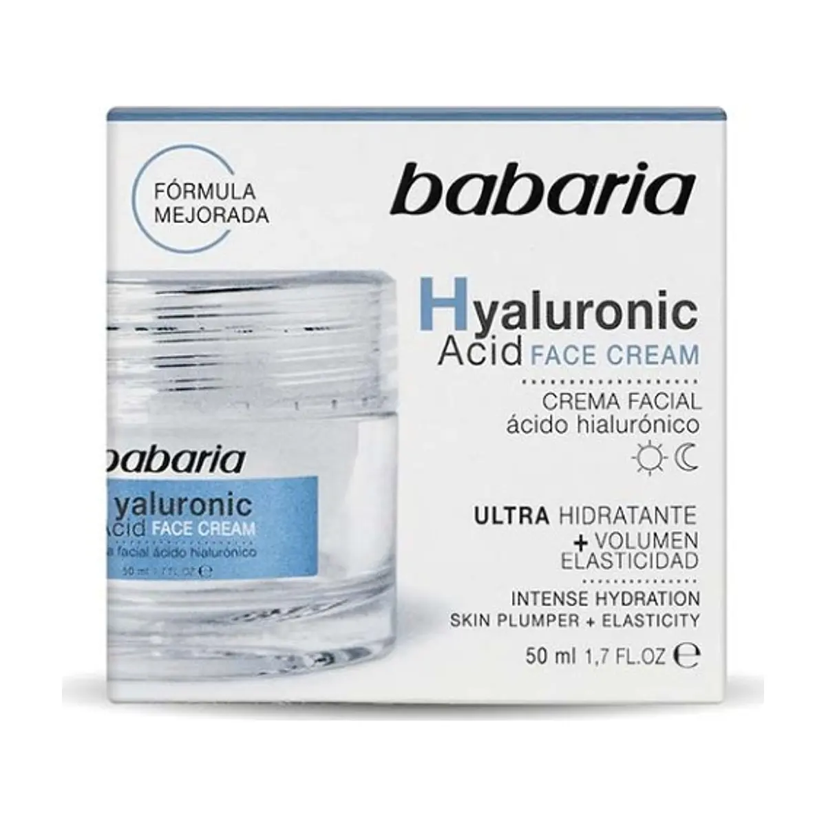 Crema Facial Ácido Hialurónico (50ml) BABARIA