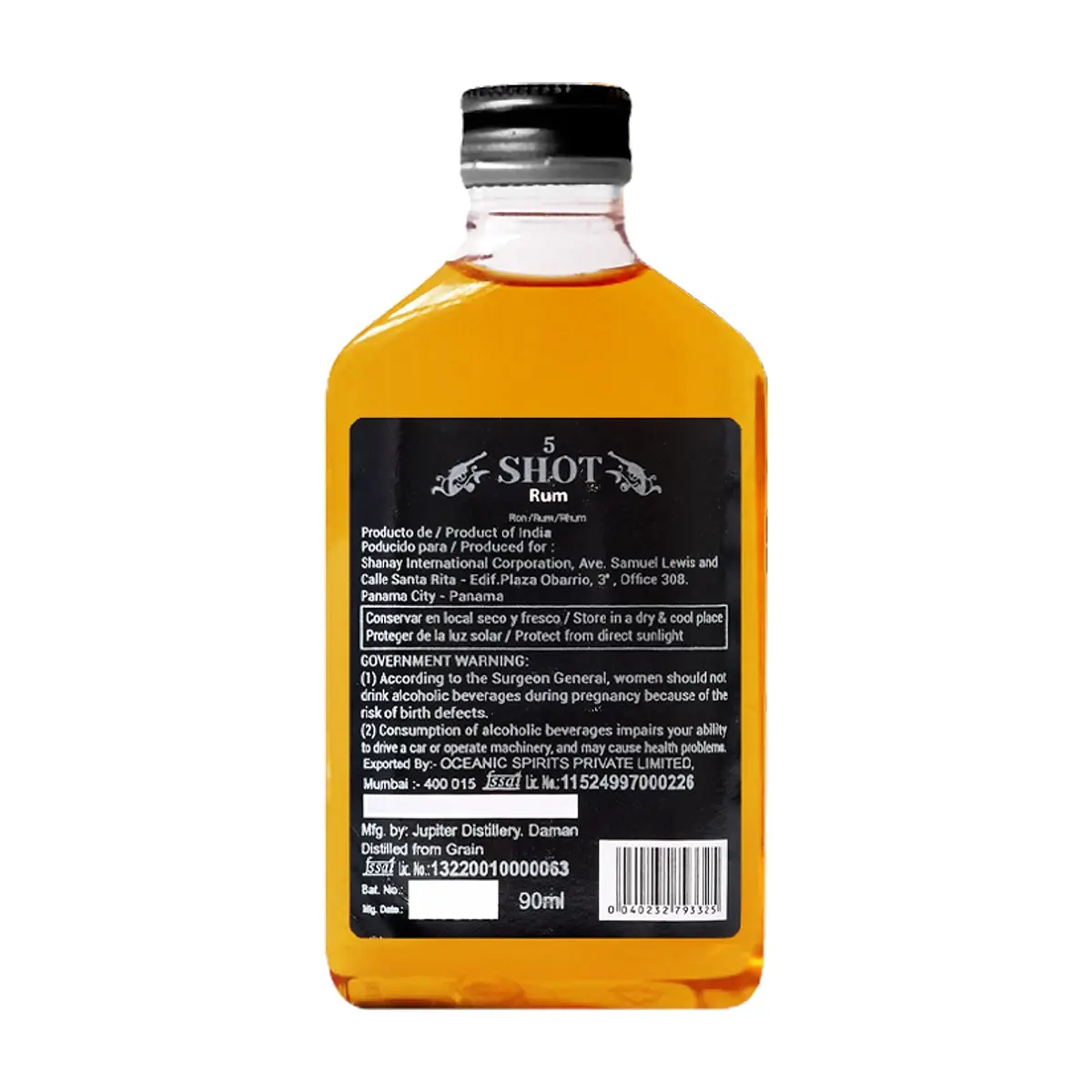Ron 5 Shot (90 ml) - Miniatura 2