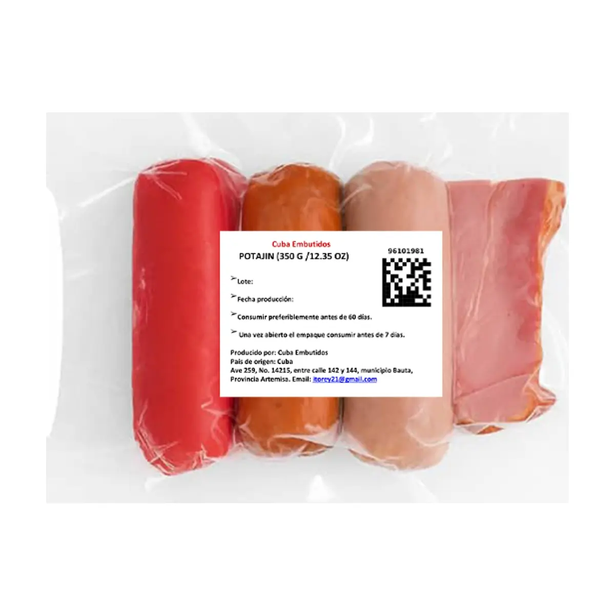 Potajin Cuba Embutidos (350 g / 0.772 lb)