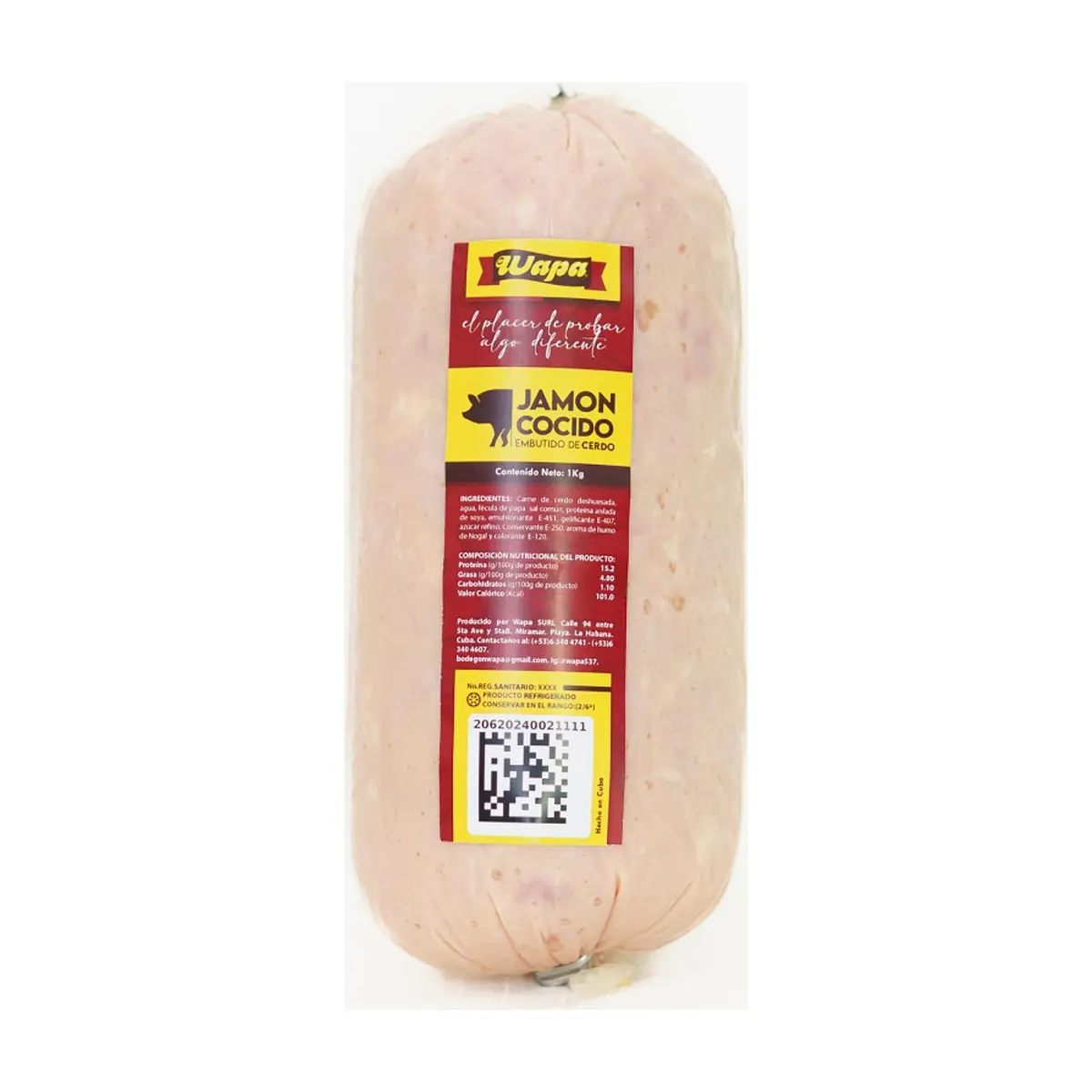 Jamón cocido Wapa (1 kg / 2.2 lb) - Thumbnail 5