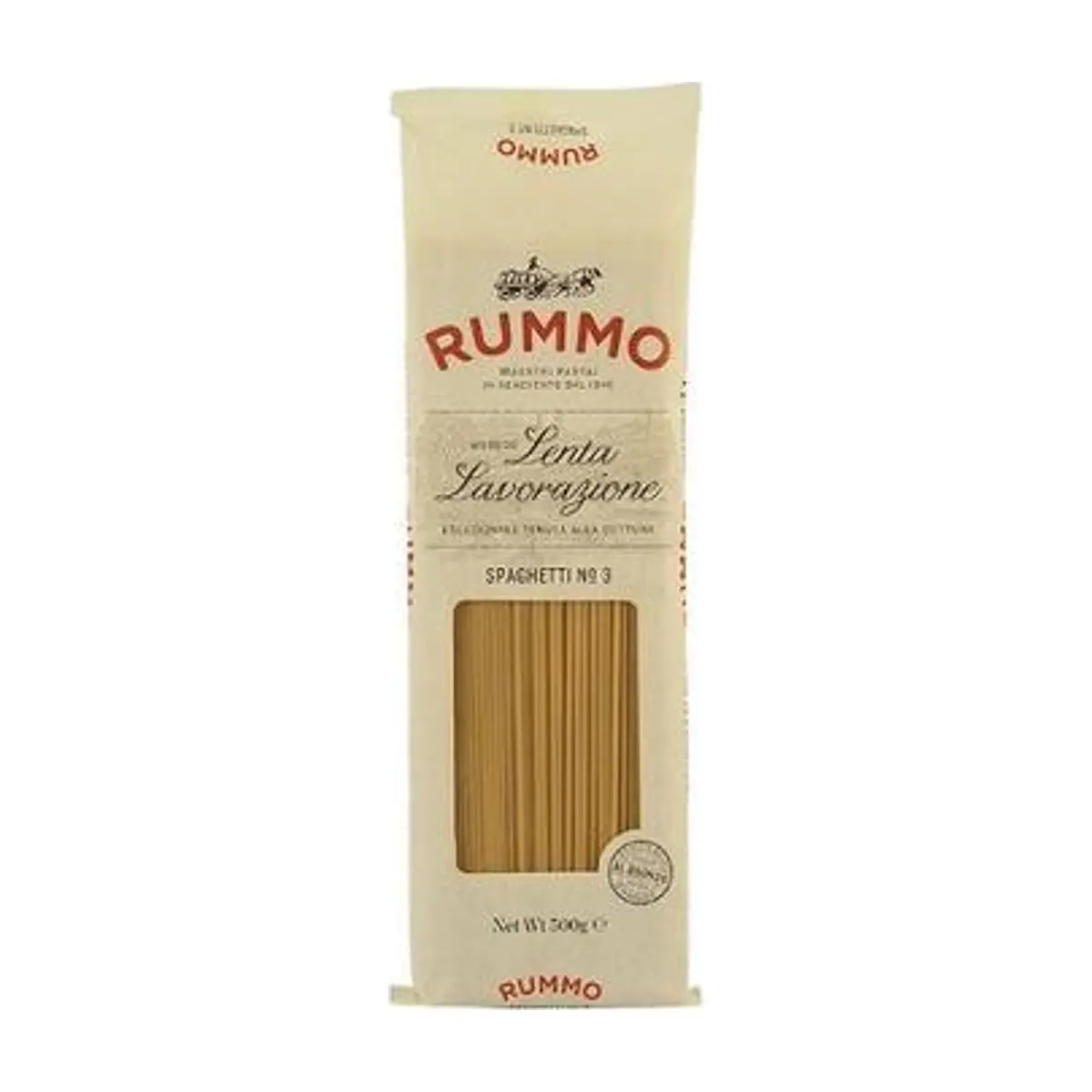 Pasta Spaghetti No. 3 (500 gr) RUMMO