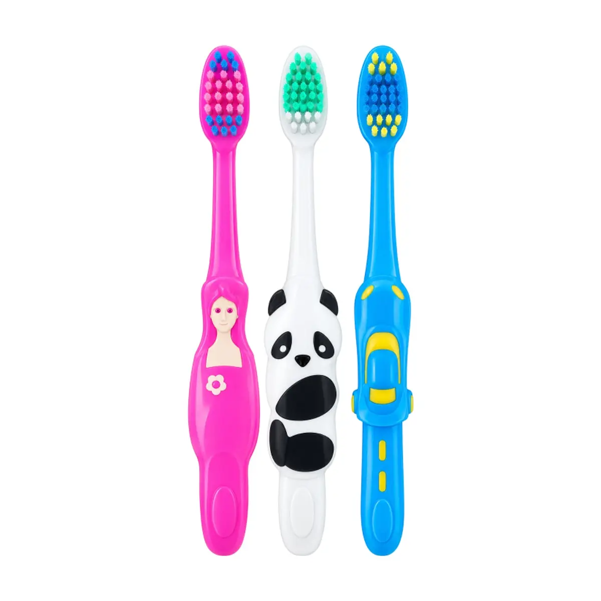 Cepillos dentales infantiles Colgate Kids 2+ Ultra Soft (3 U) - Thumbnail 2