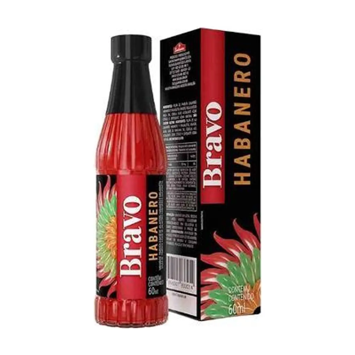 Salsa Pimienta Habanero (60 ml) BRAVO