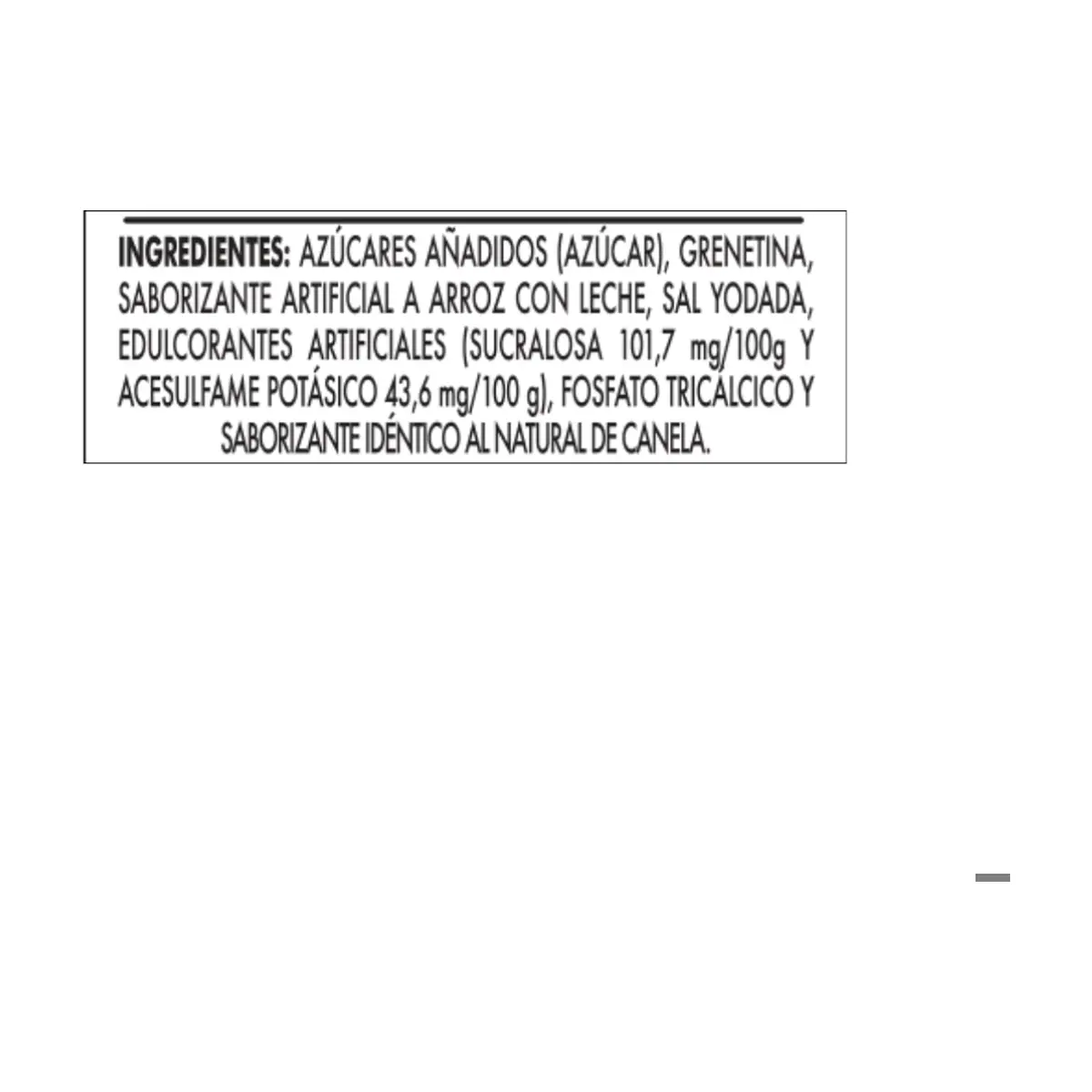 Gelatina de sabor arroz con leche D'Gari (120 g / 4.23 oz) - Thumbnail 5