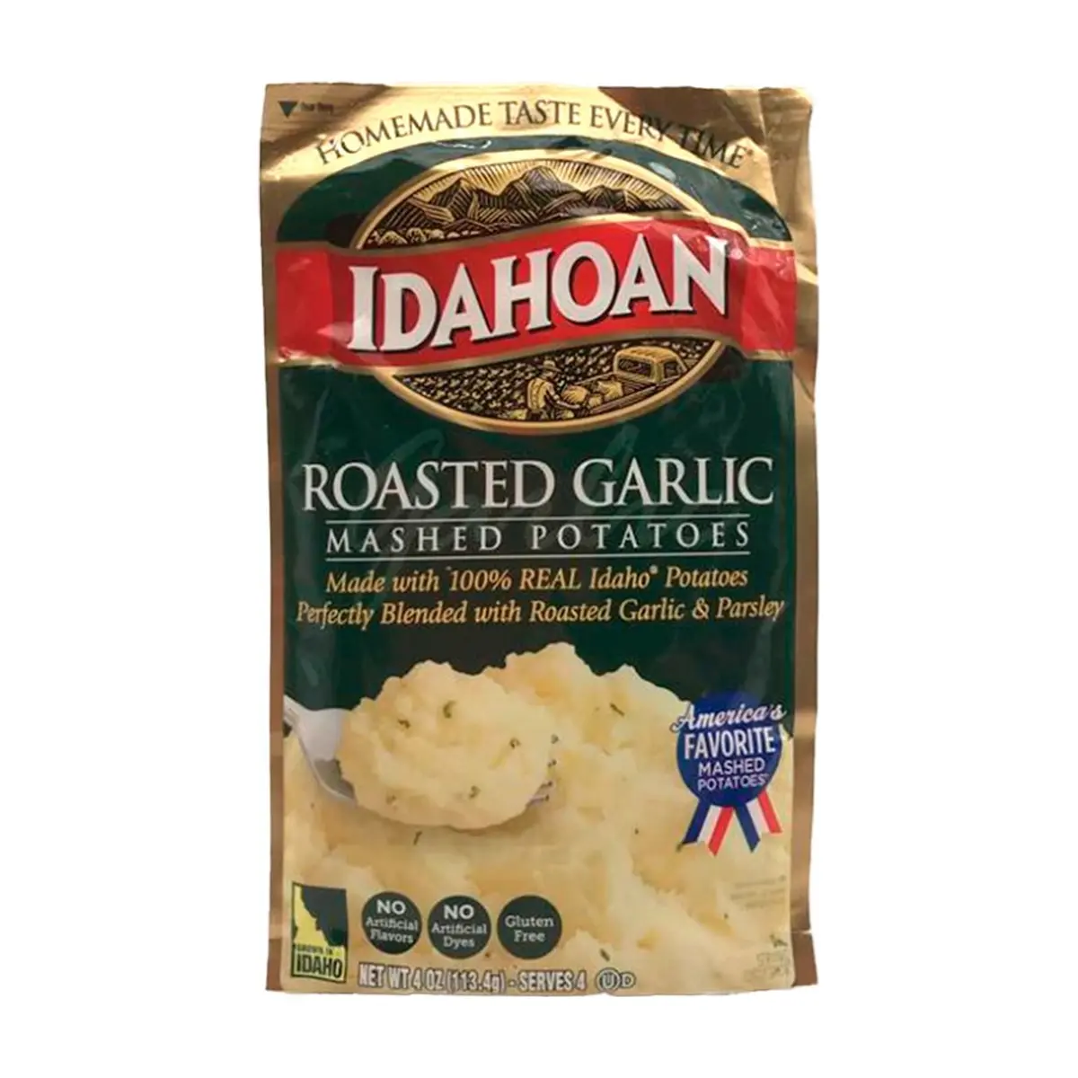 Puré de papas con ajo asado y perejil Idahoan (113.4 g / 4 oz) - Thumbnail 2