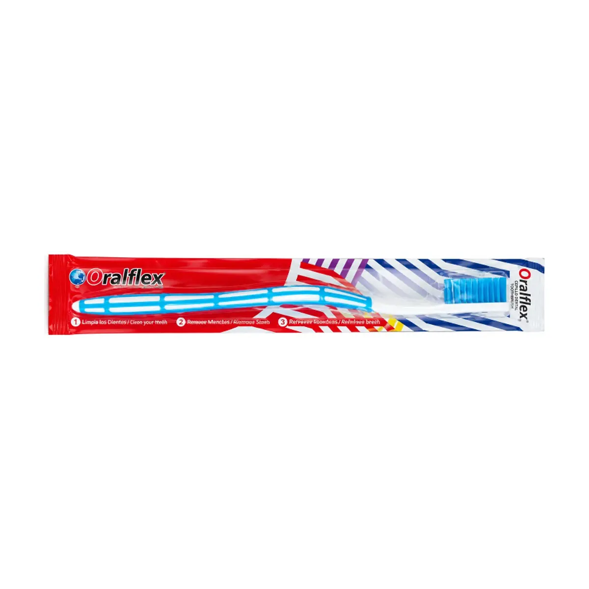 Cepillo de dientes azul Oralflex (1 U)