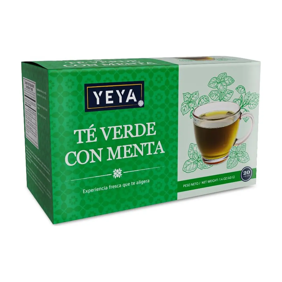Té verde con menta YEYA (40 g / 1.4 oz) - Thumbnail 5