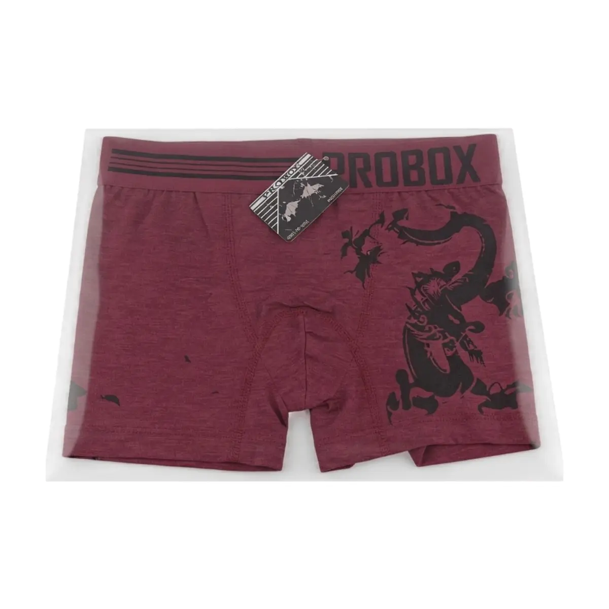Calzoncillo rojo para hombre Probox (Talla única) - Thumbnail 2