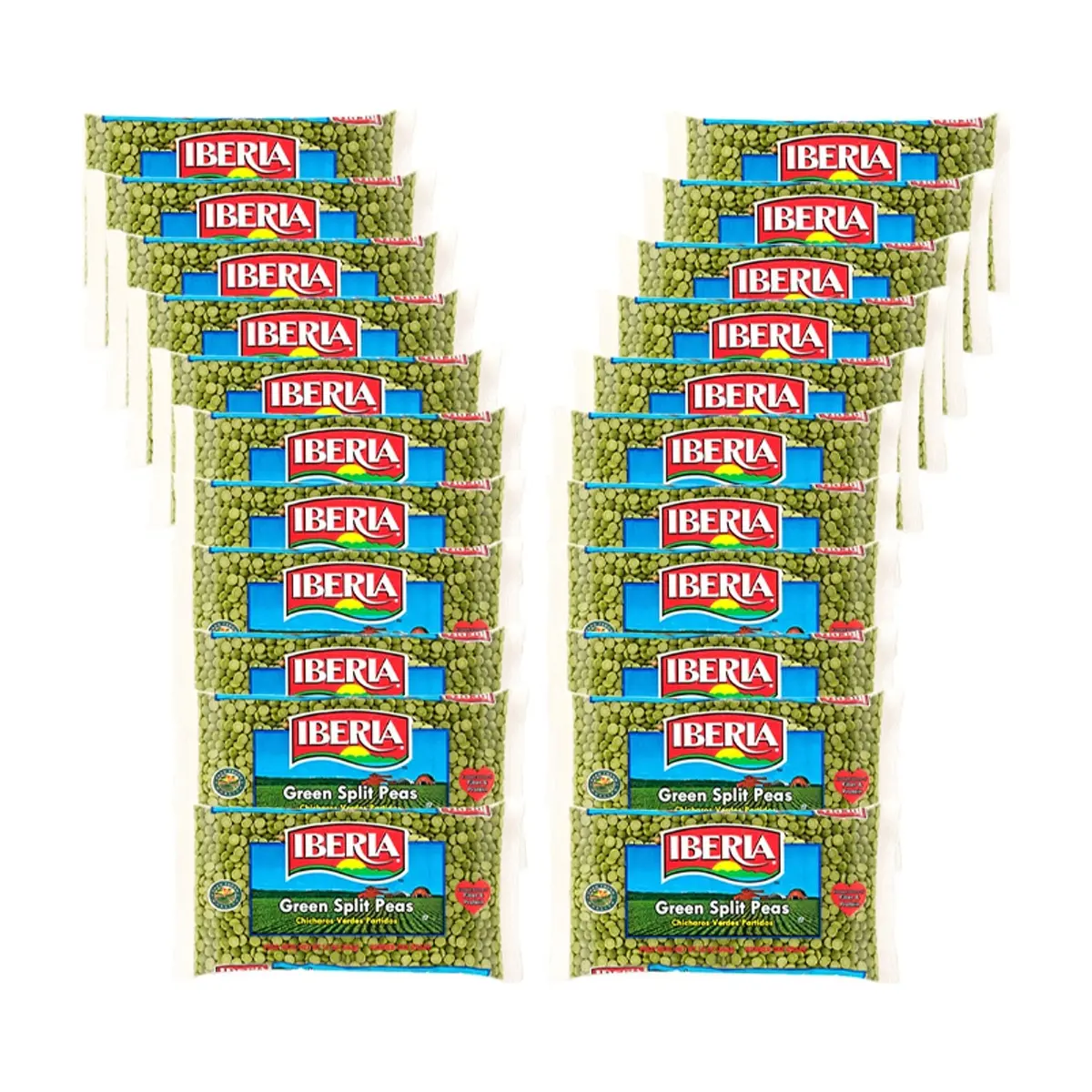 Chícharos verdes partidos Iberia ( 22 x 340 g / 12 oz) - Miniatura 1