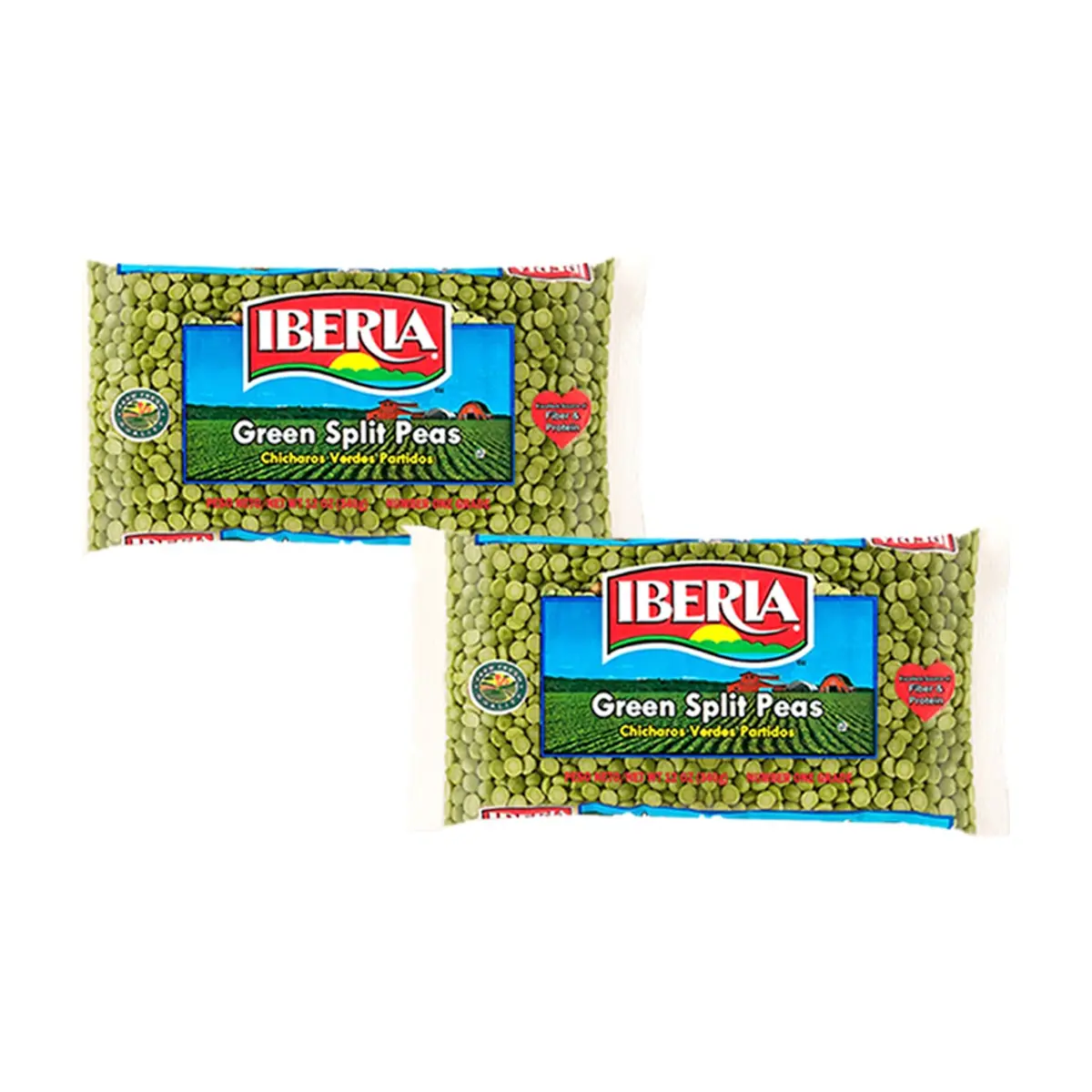 Chícharos verdes partidos Iberia ( 2 x 340 g / 12 oz) - Miniatura 1
